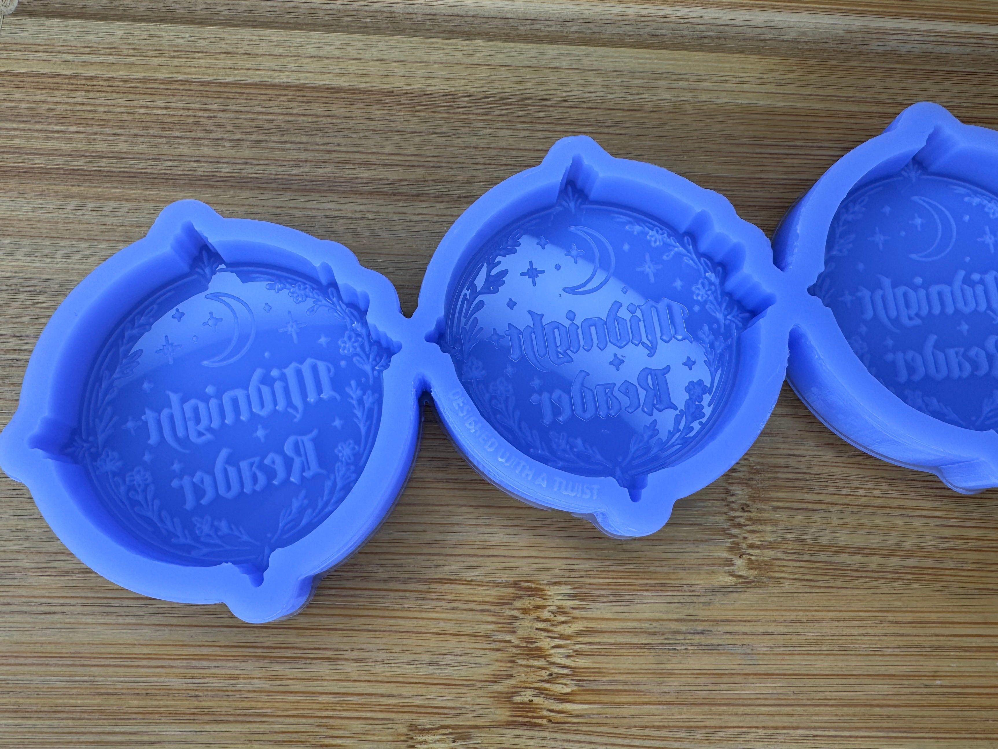 Midnight Reader Trio Silicone Mold