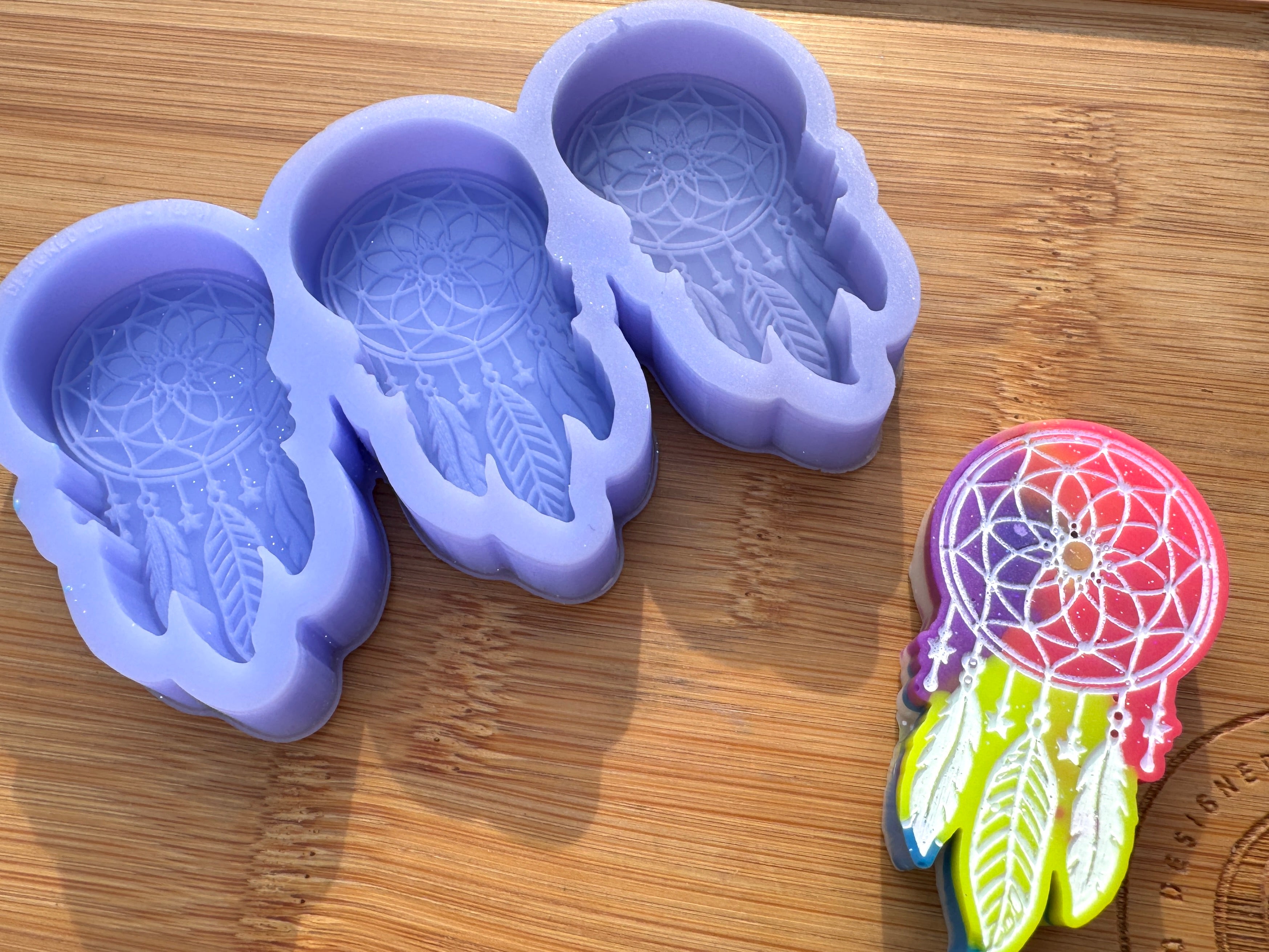 Dream Catcher Trio Silicone Mold