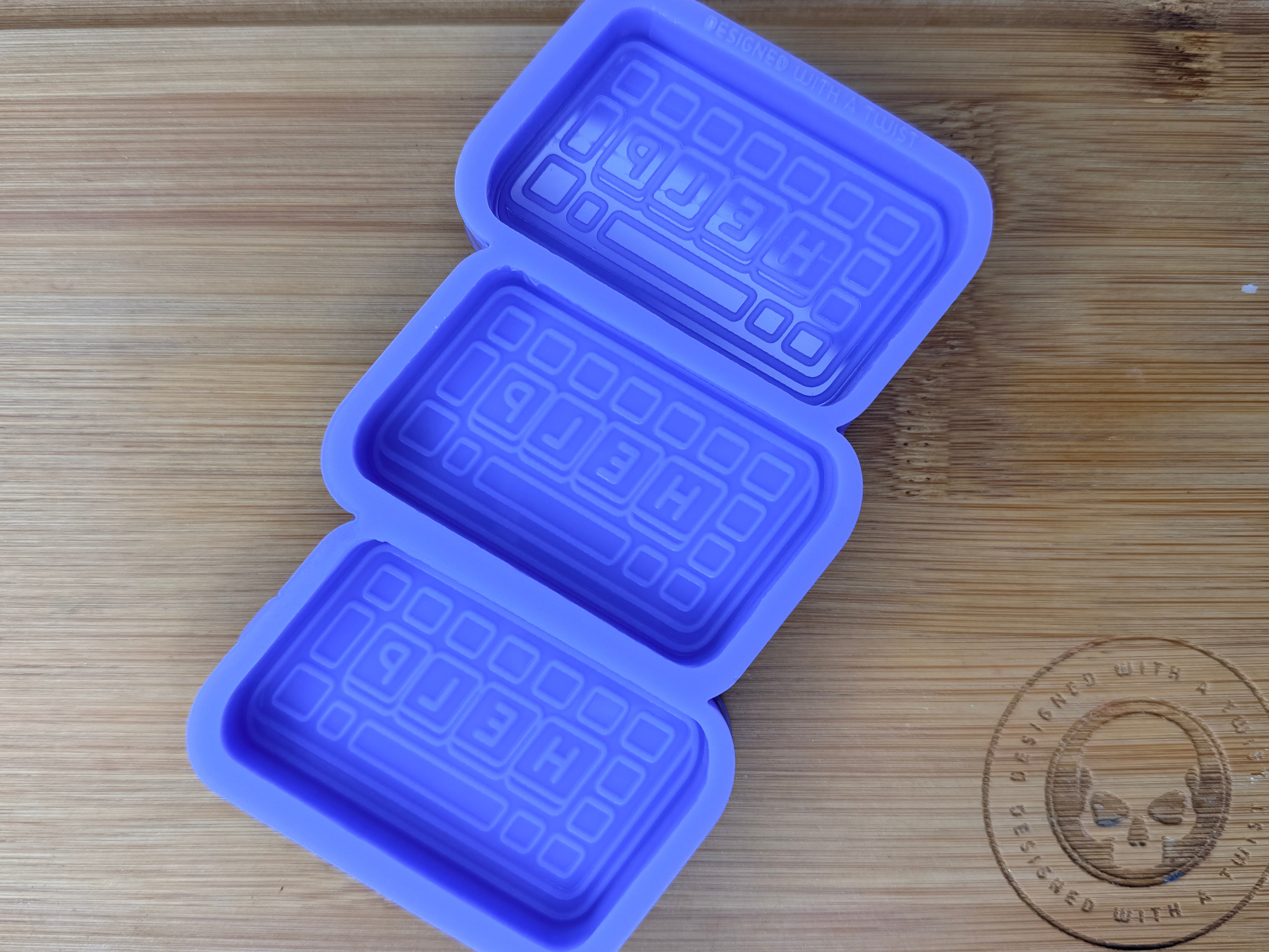 HELP Keyboard Silicone Trio Mold