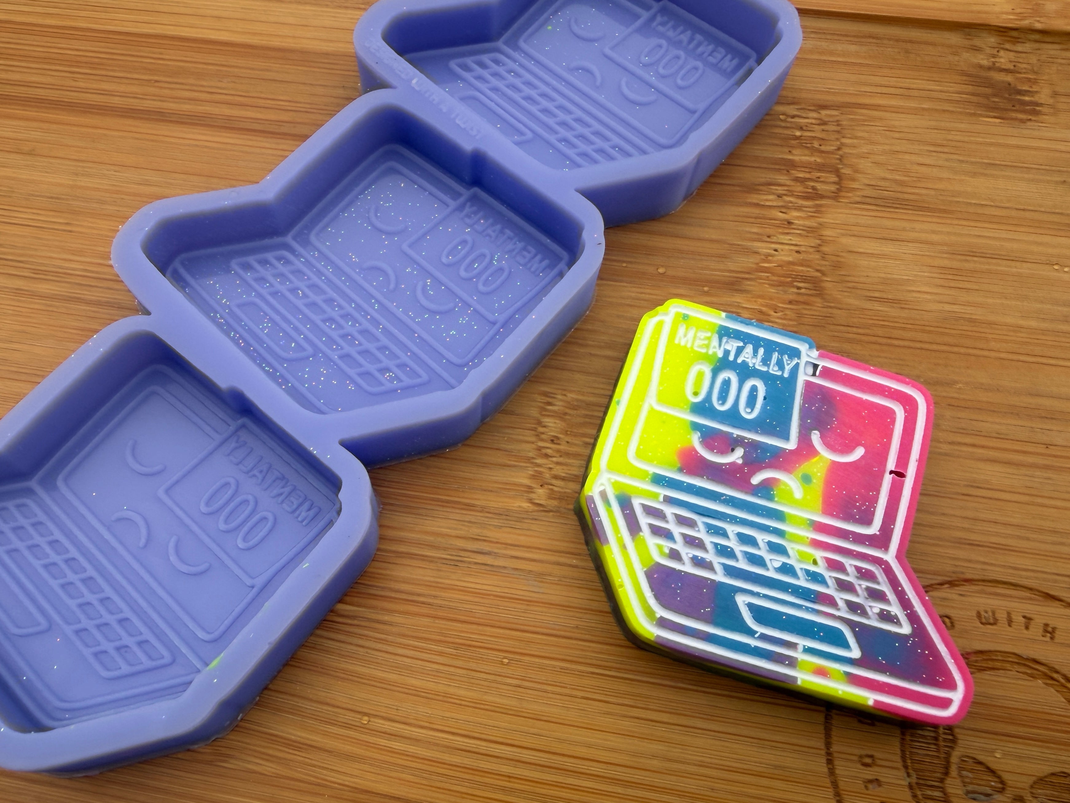 Mentally 000 Silicone Trio Mold