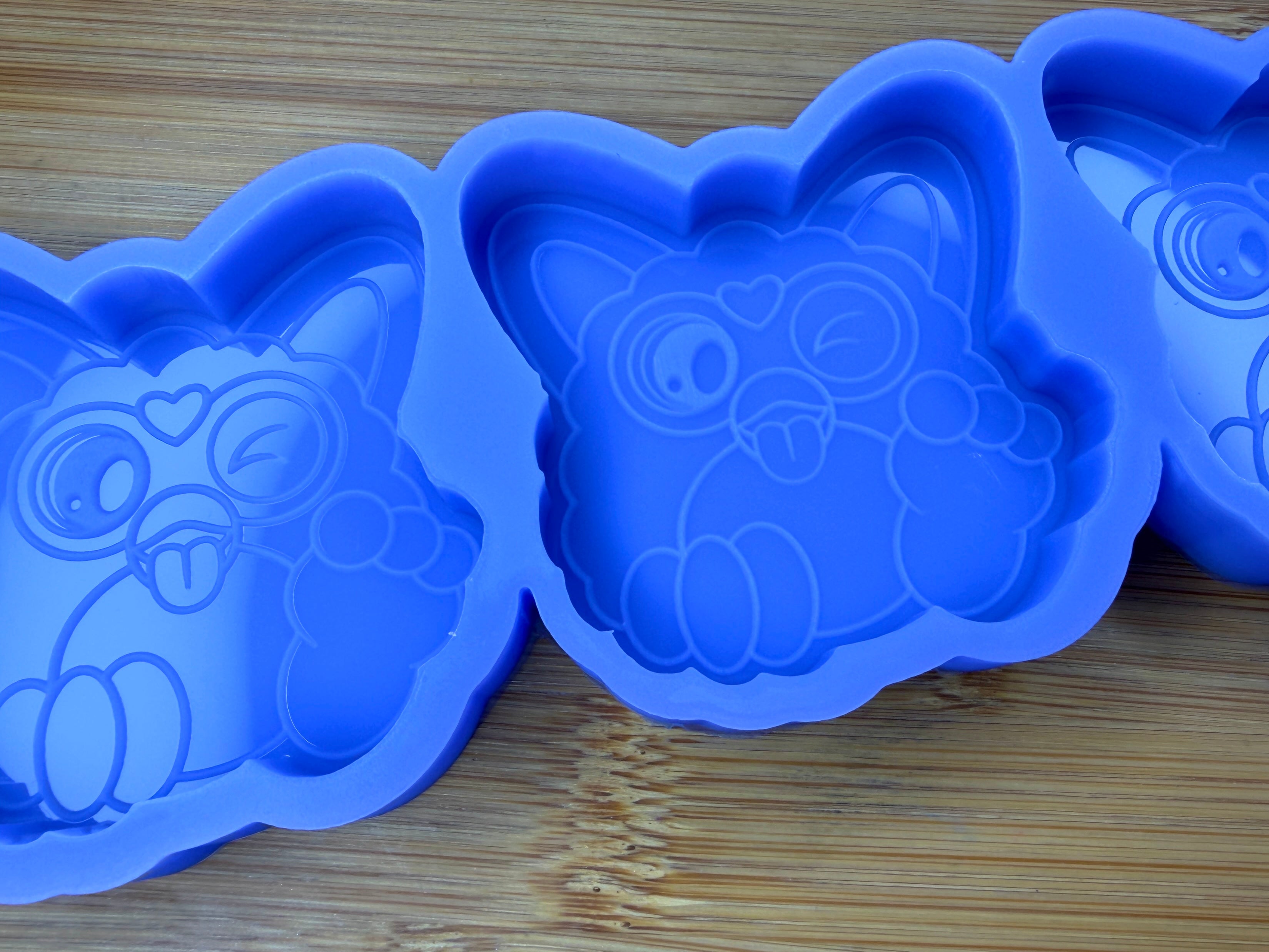Fur-Baby Silicone Mold Trio