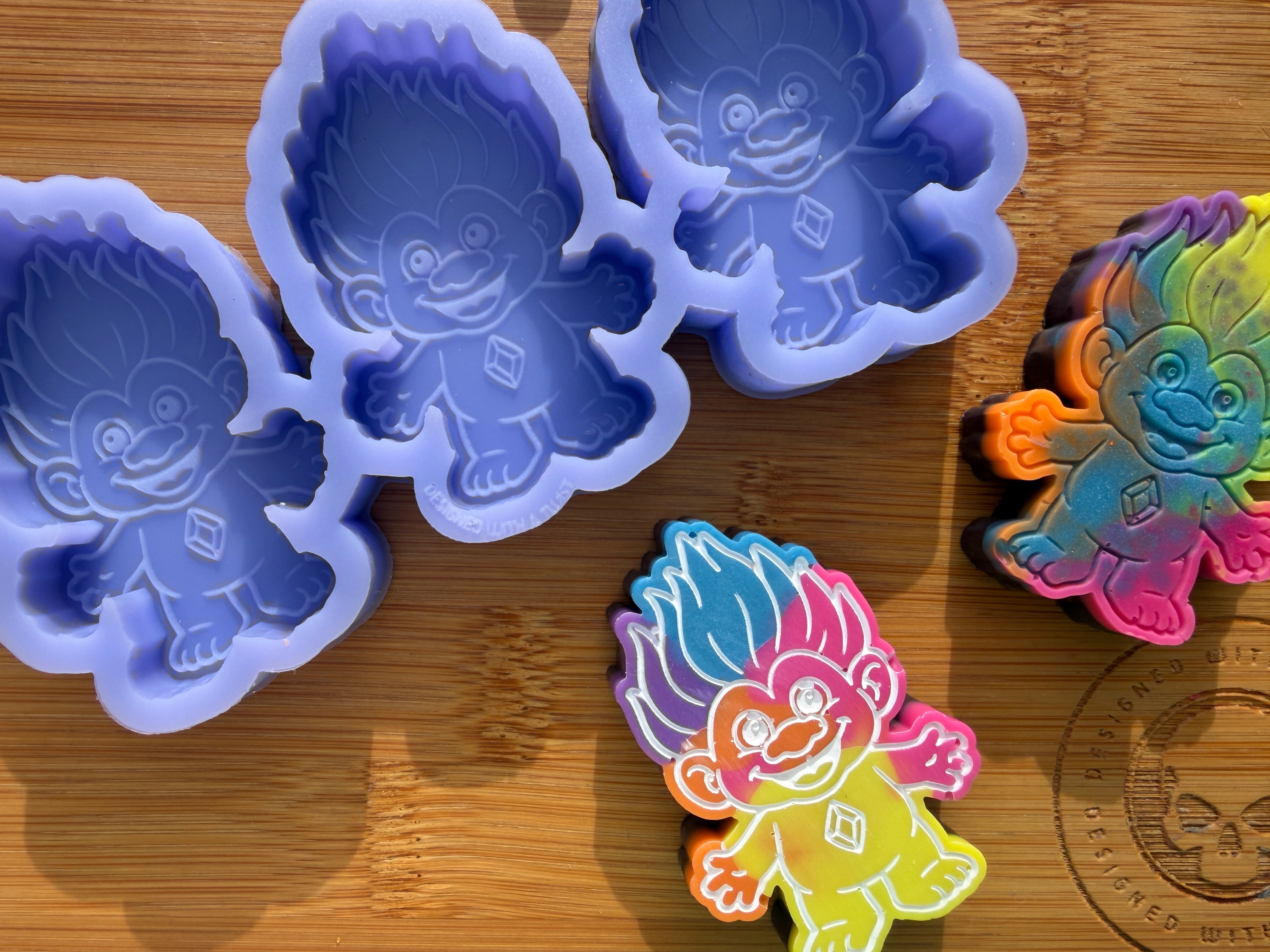 Retro Goblin Doll Silicone Mold Trio