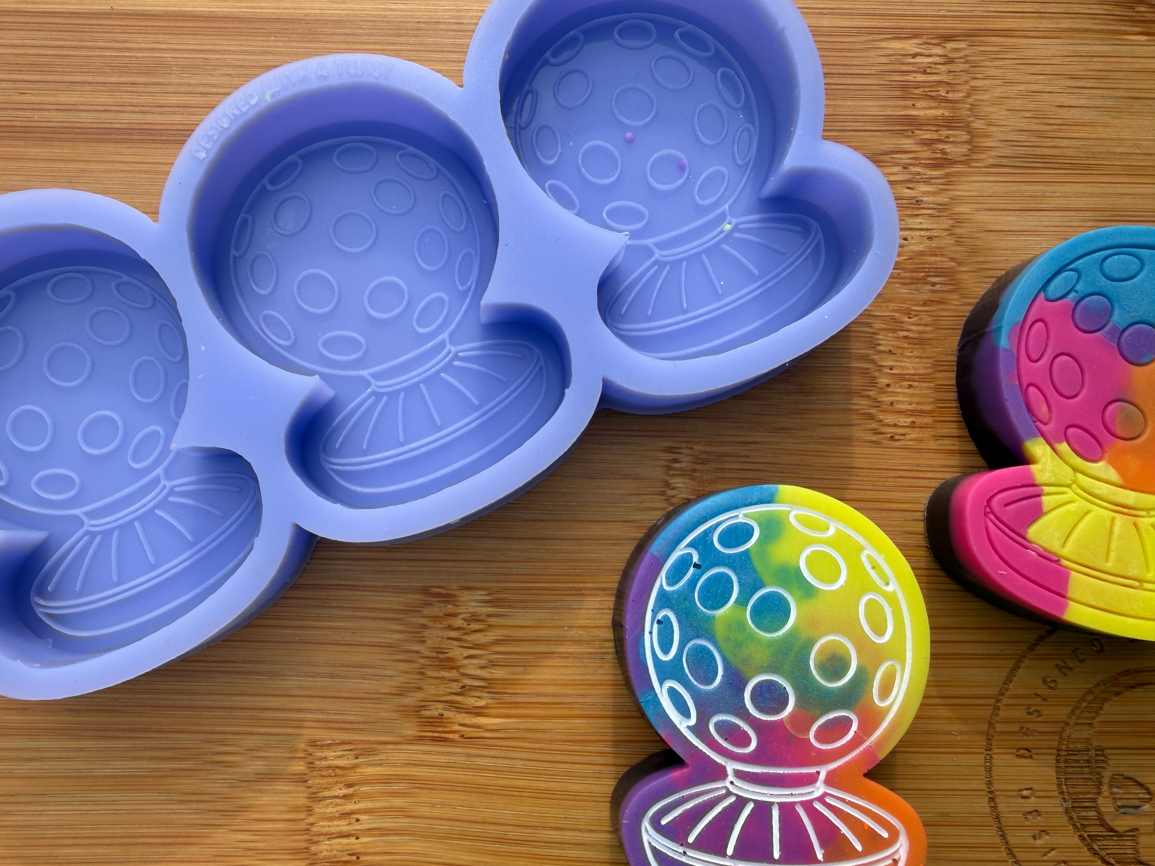 Retro Dicso Ball Light Silicone Mold Trio