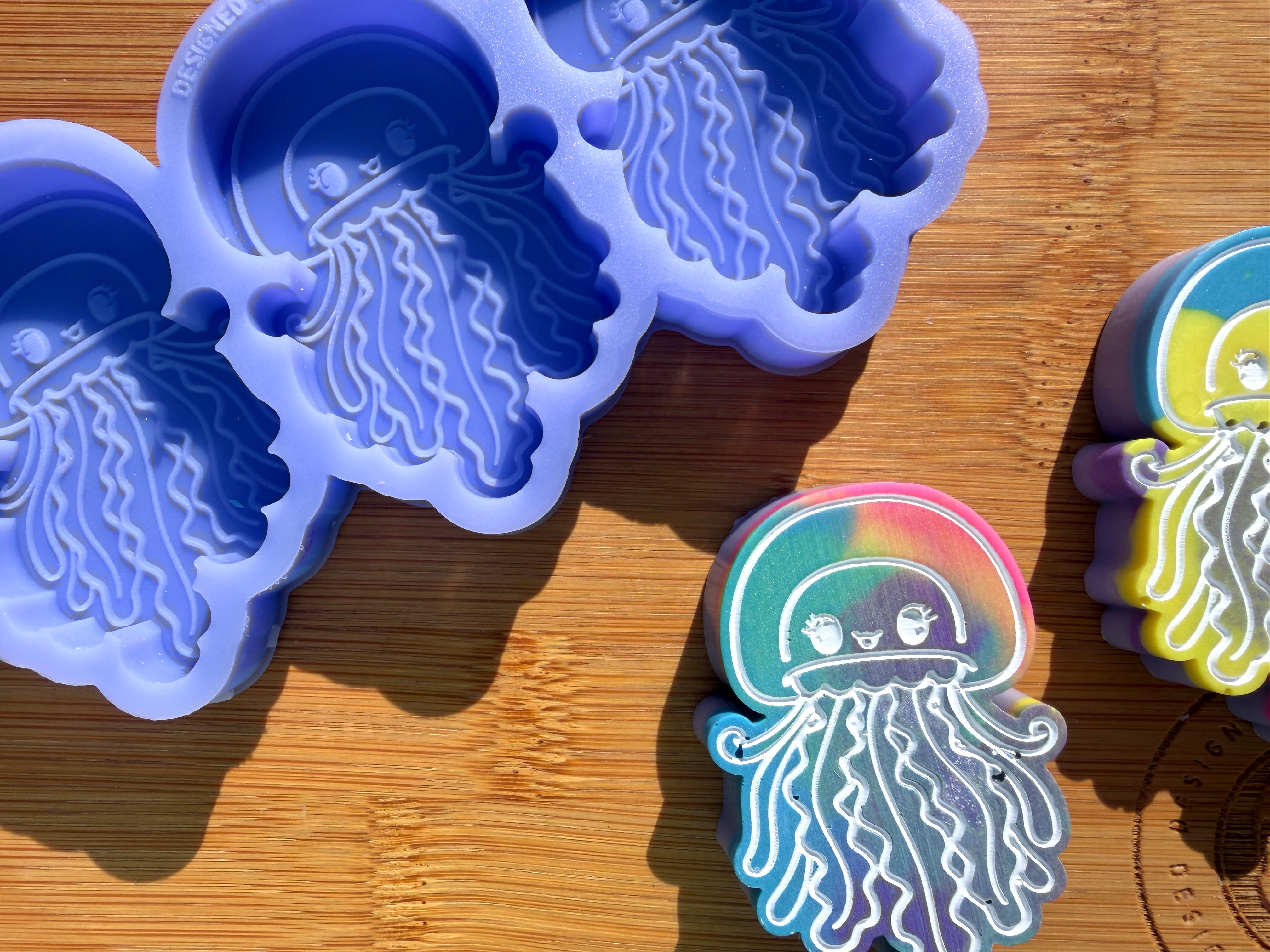 Jellyfish Silicone Trio Mold