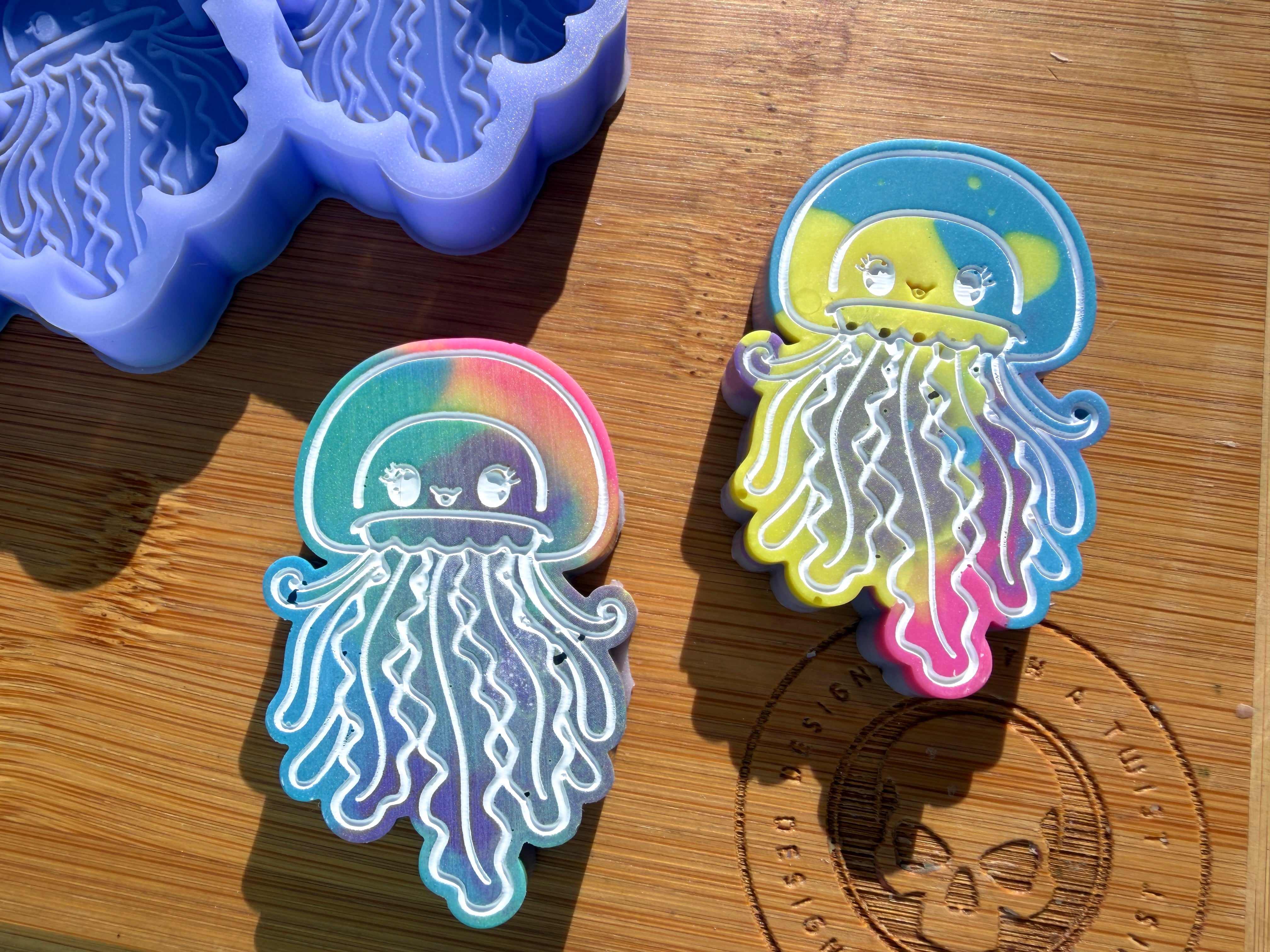 Jellyfish Silicone Trio Mold
