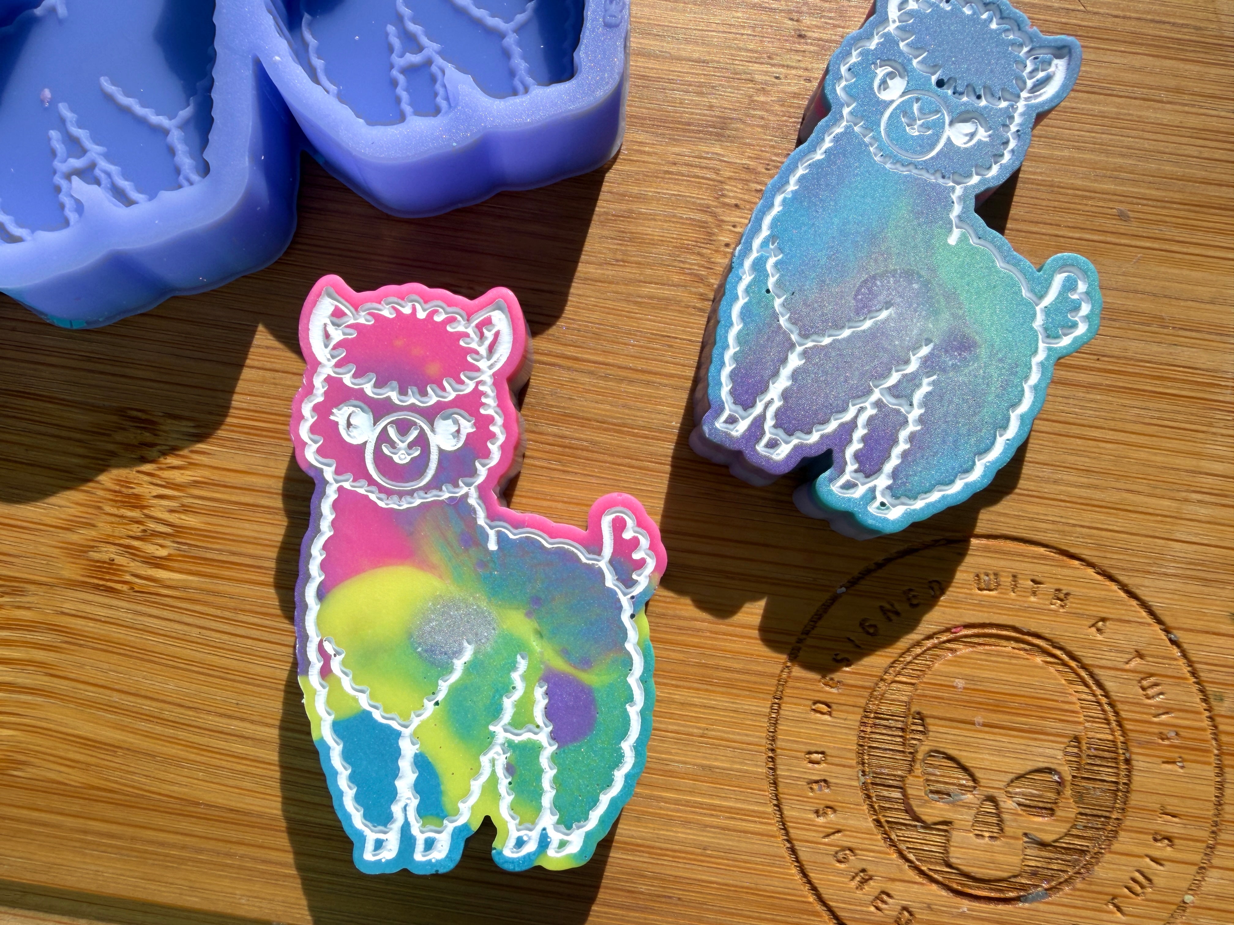 Alpaca Silicone Trio Mold