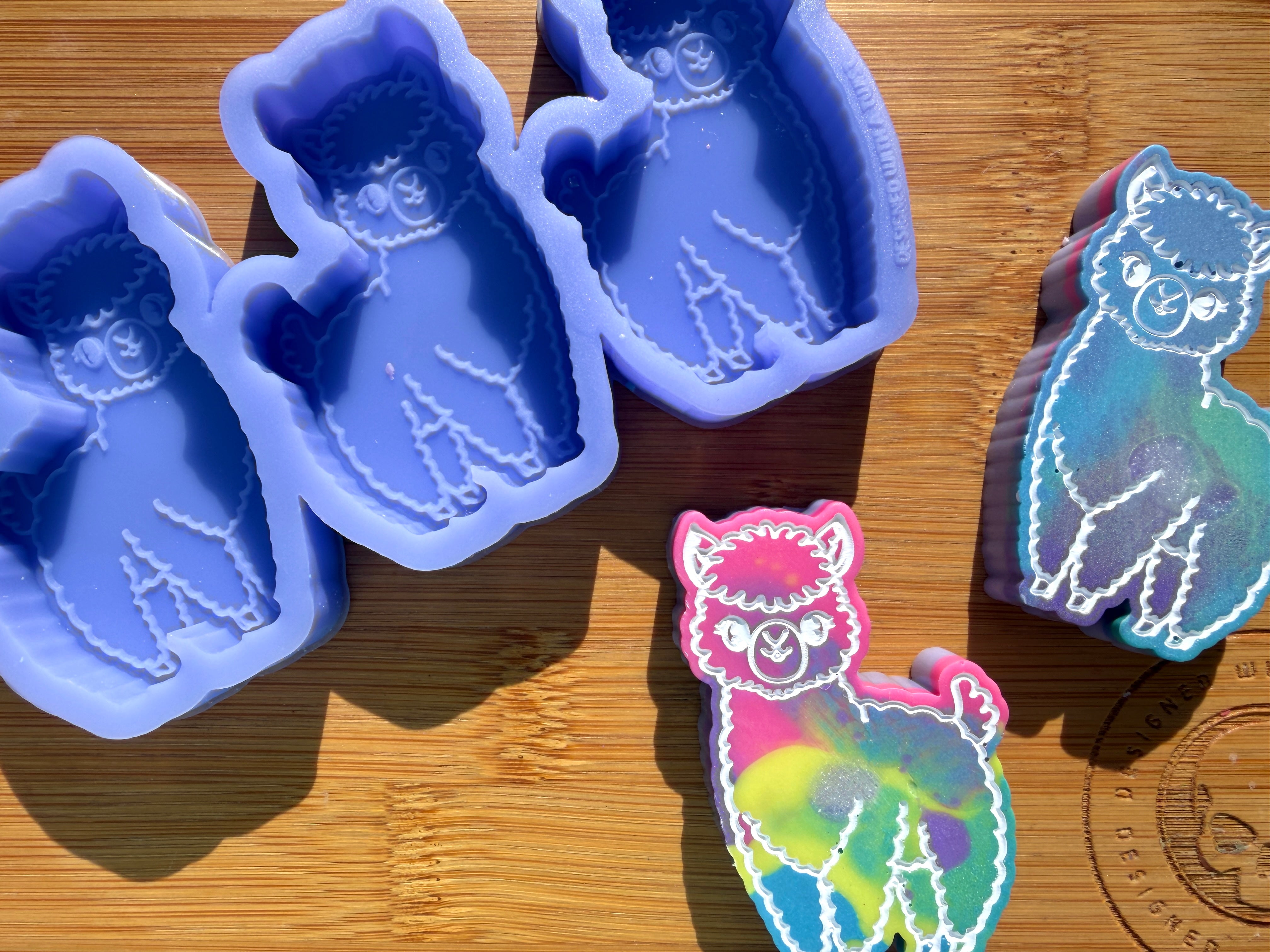 Alpaca Silicone Trio Mold