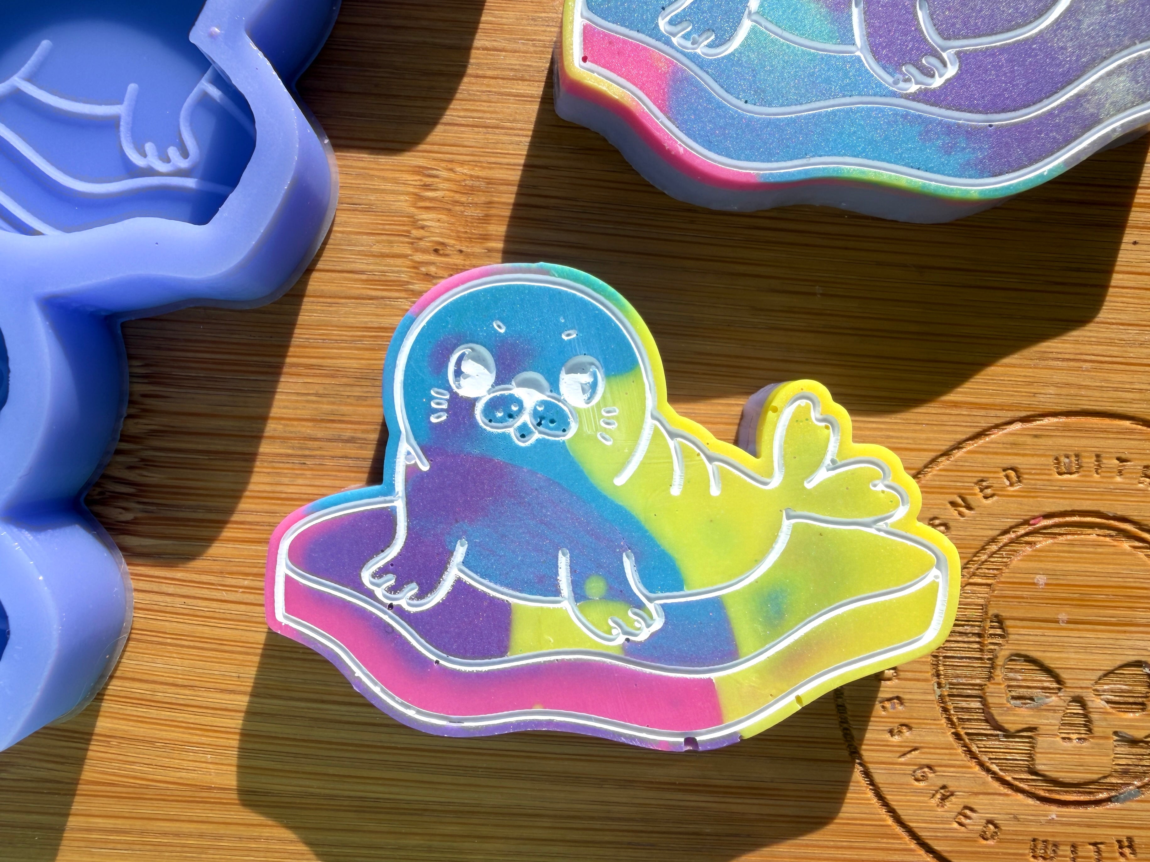 Seal Silicone Trio Mold