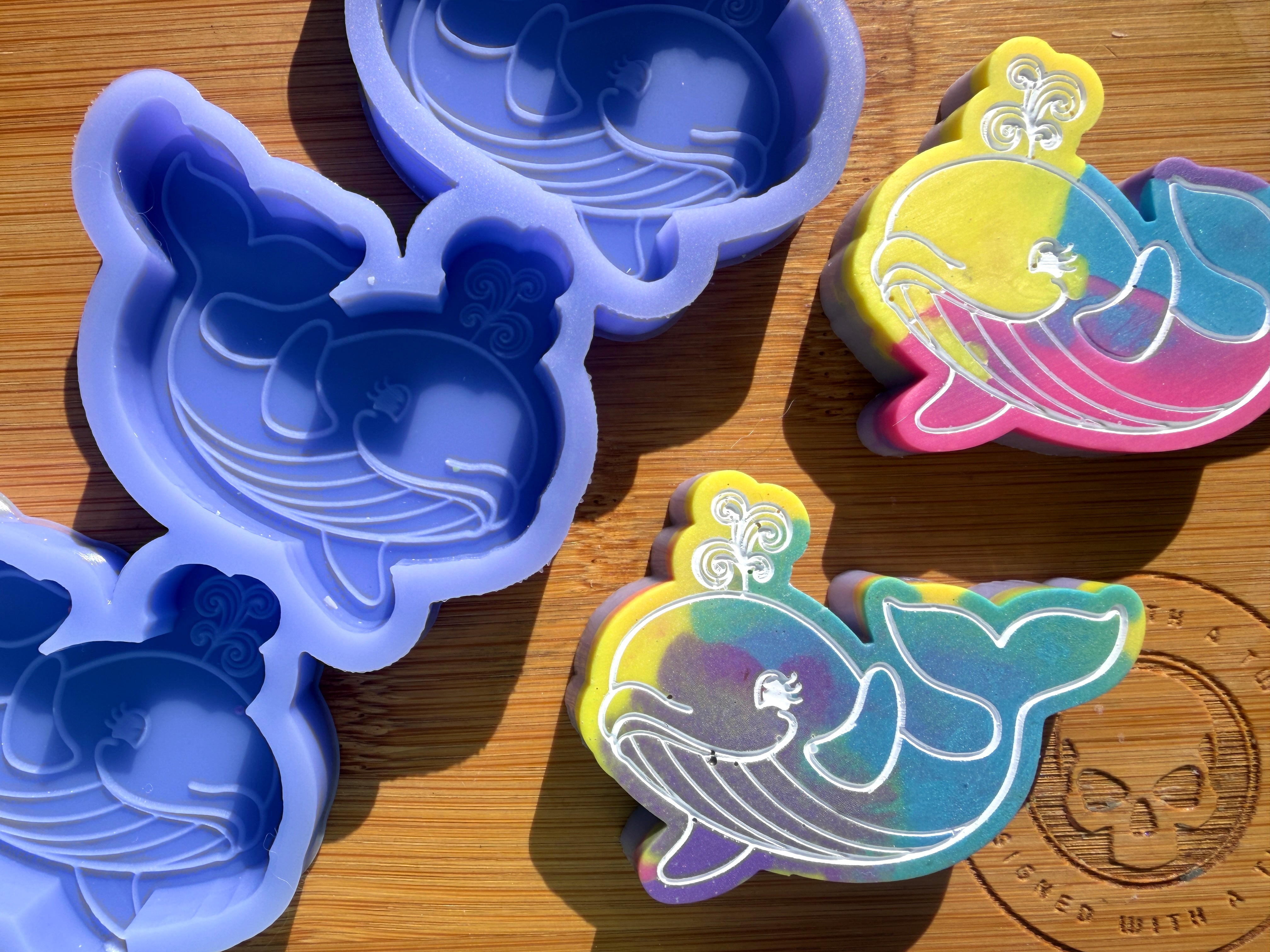 Whale Silicone Trio Mold