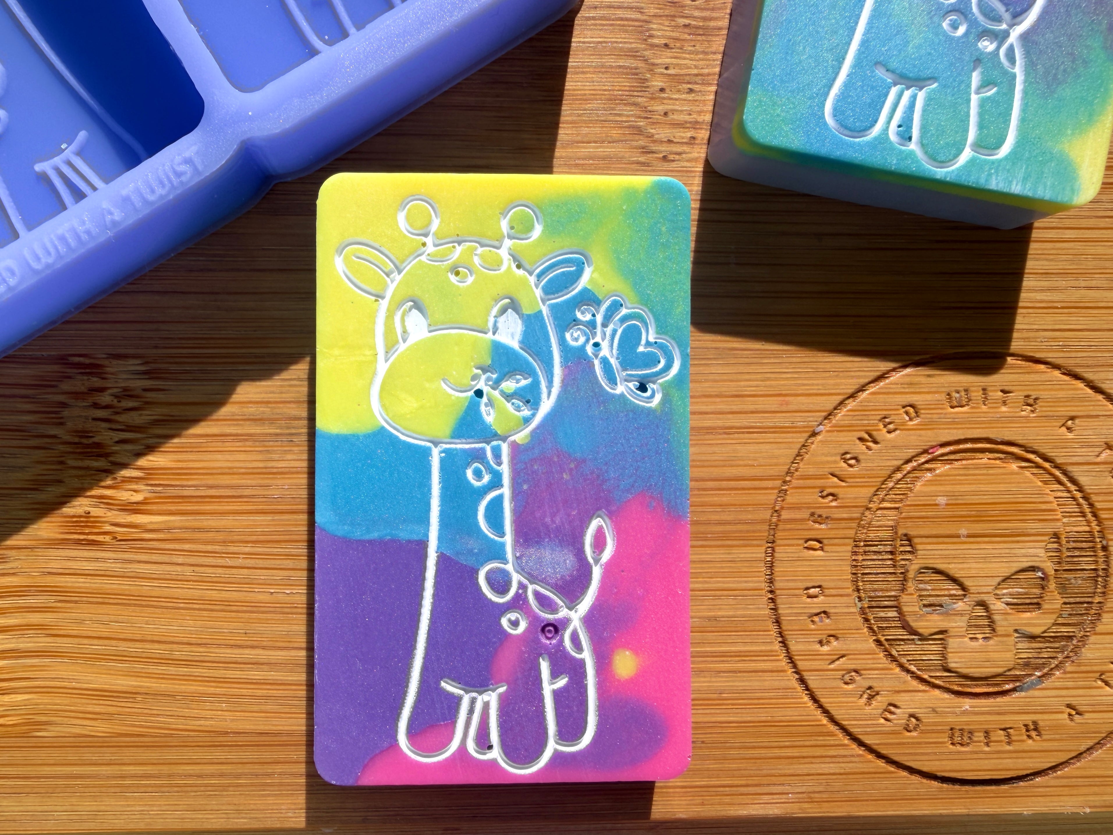 Giraffe Silicone Trio Mold