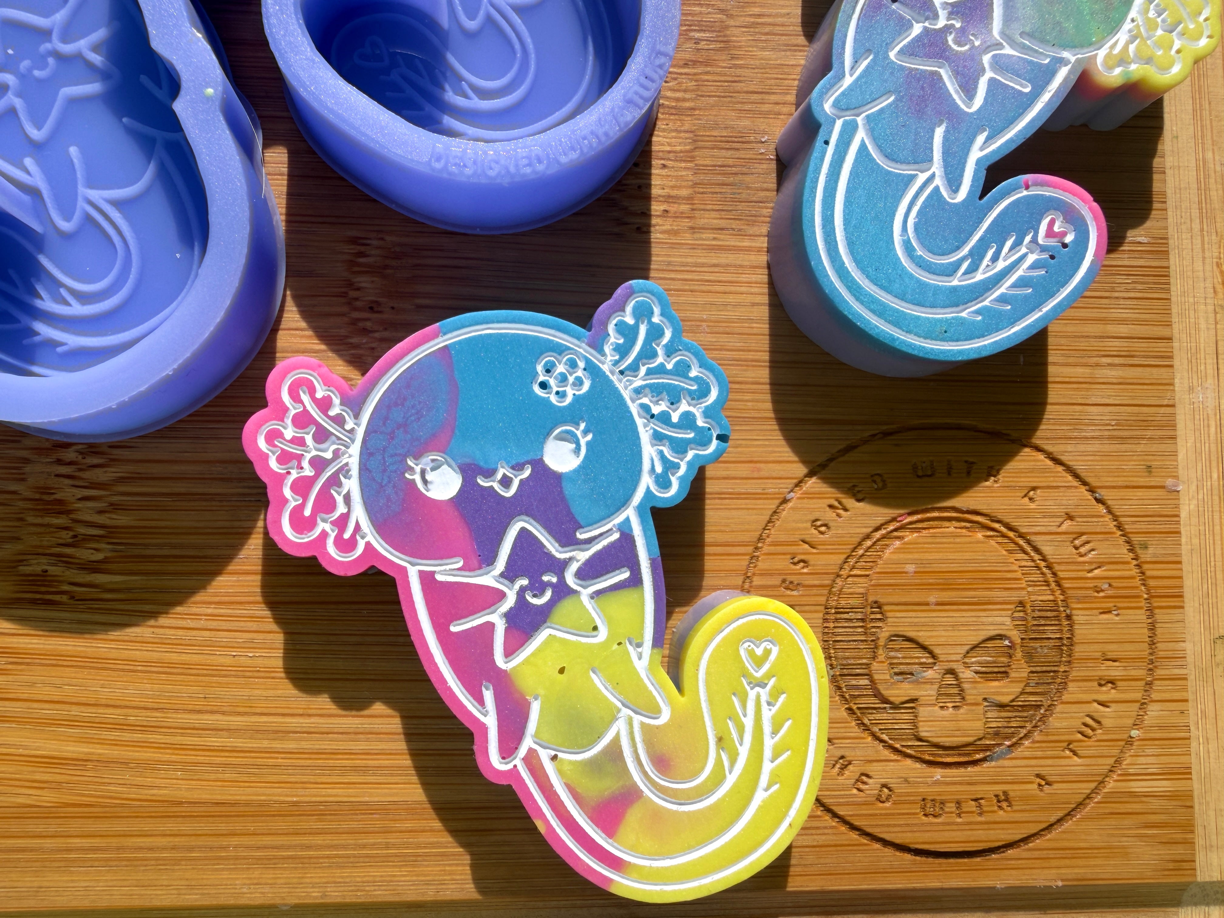 Axolotl Silicone Trio Mold