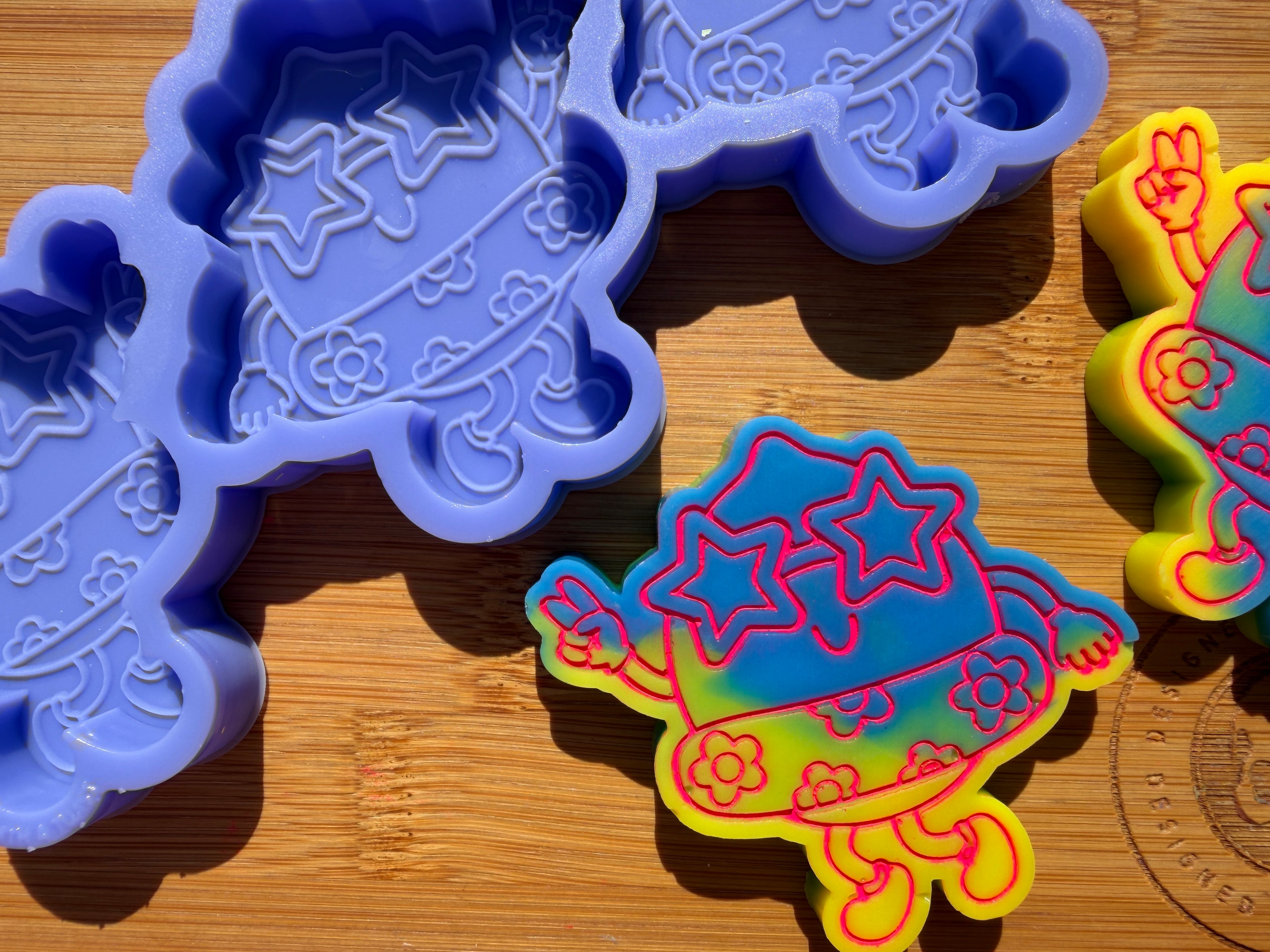 Lemon Floatie Silicone Mold - 3 Cavities