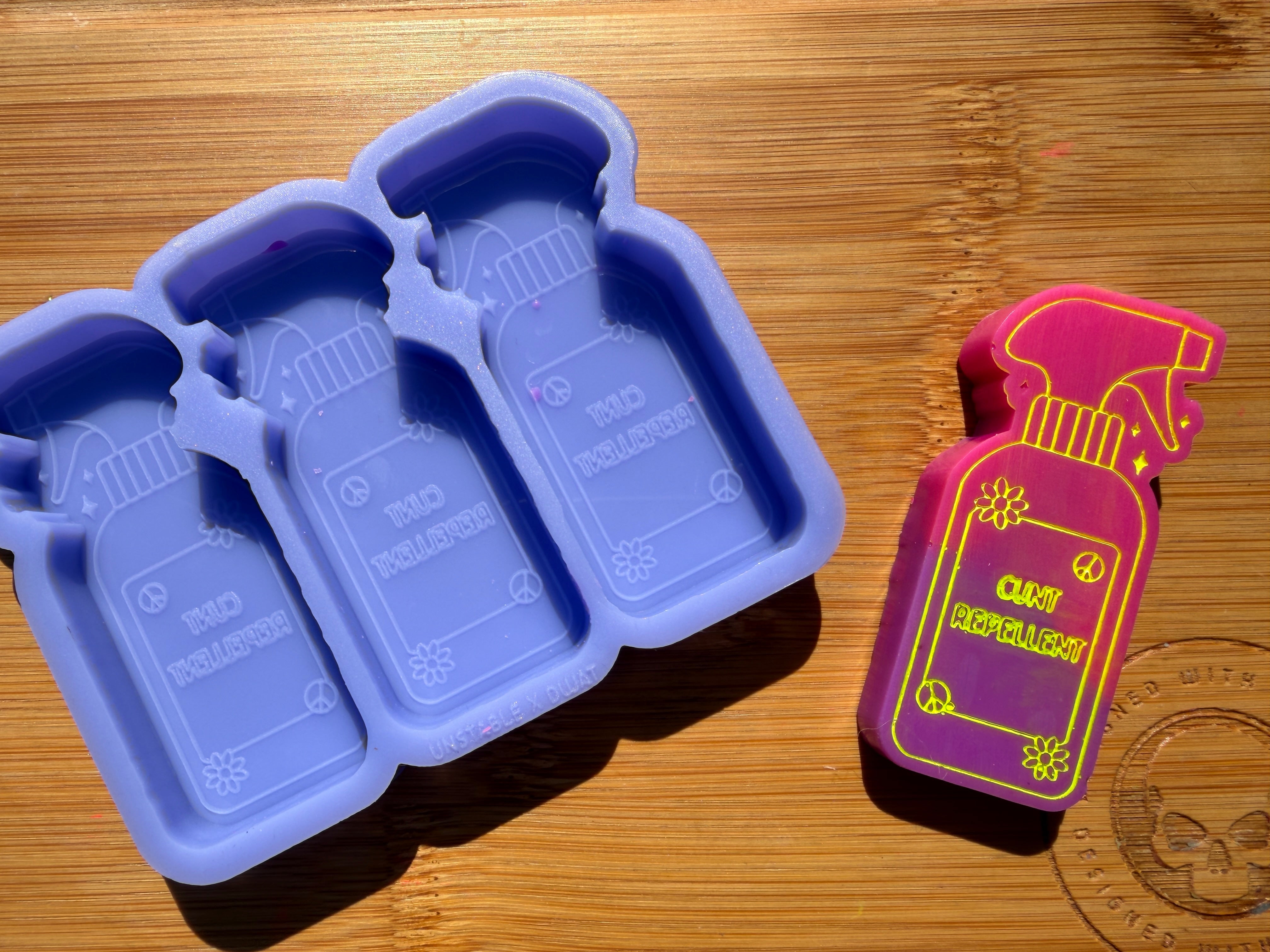 C*nt Repellent Silicone Mold - 3 Cavities