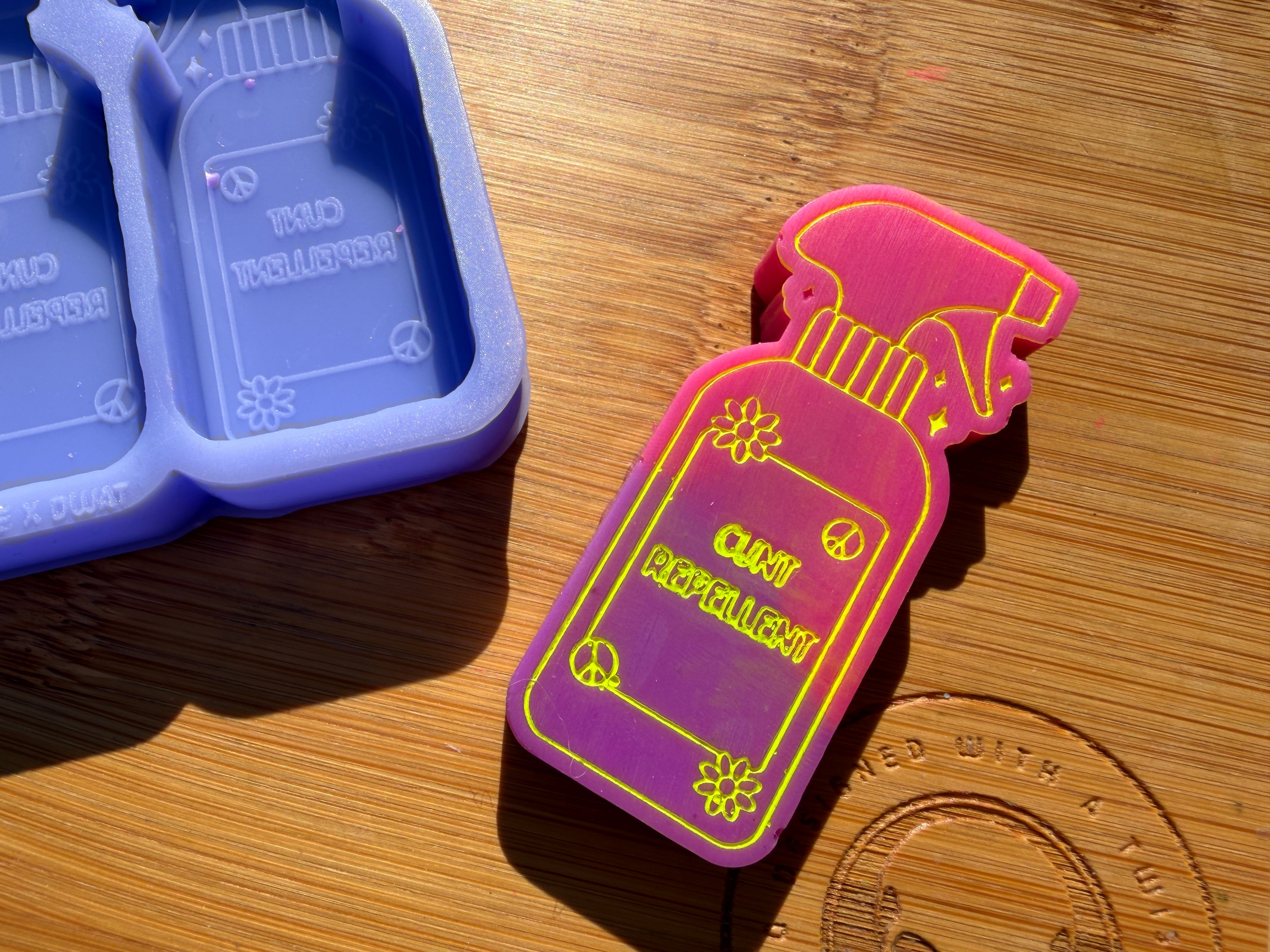 C*nt Repellent Silicone Mold - 3 Cavities