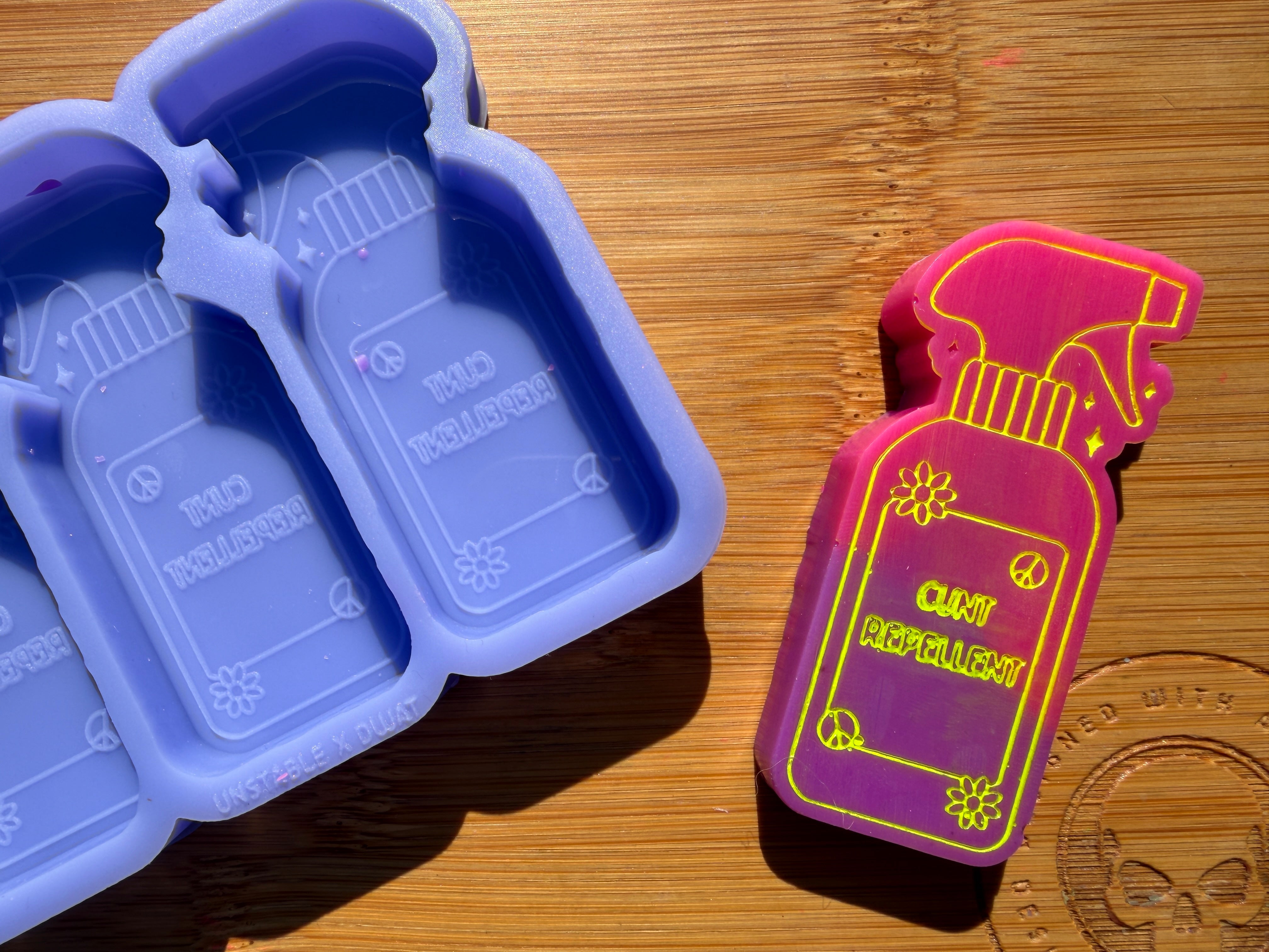 C*nt Repellent Silicone Mold - 3 Cavities