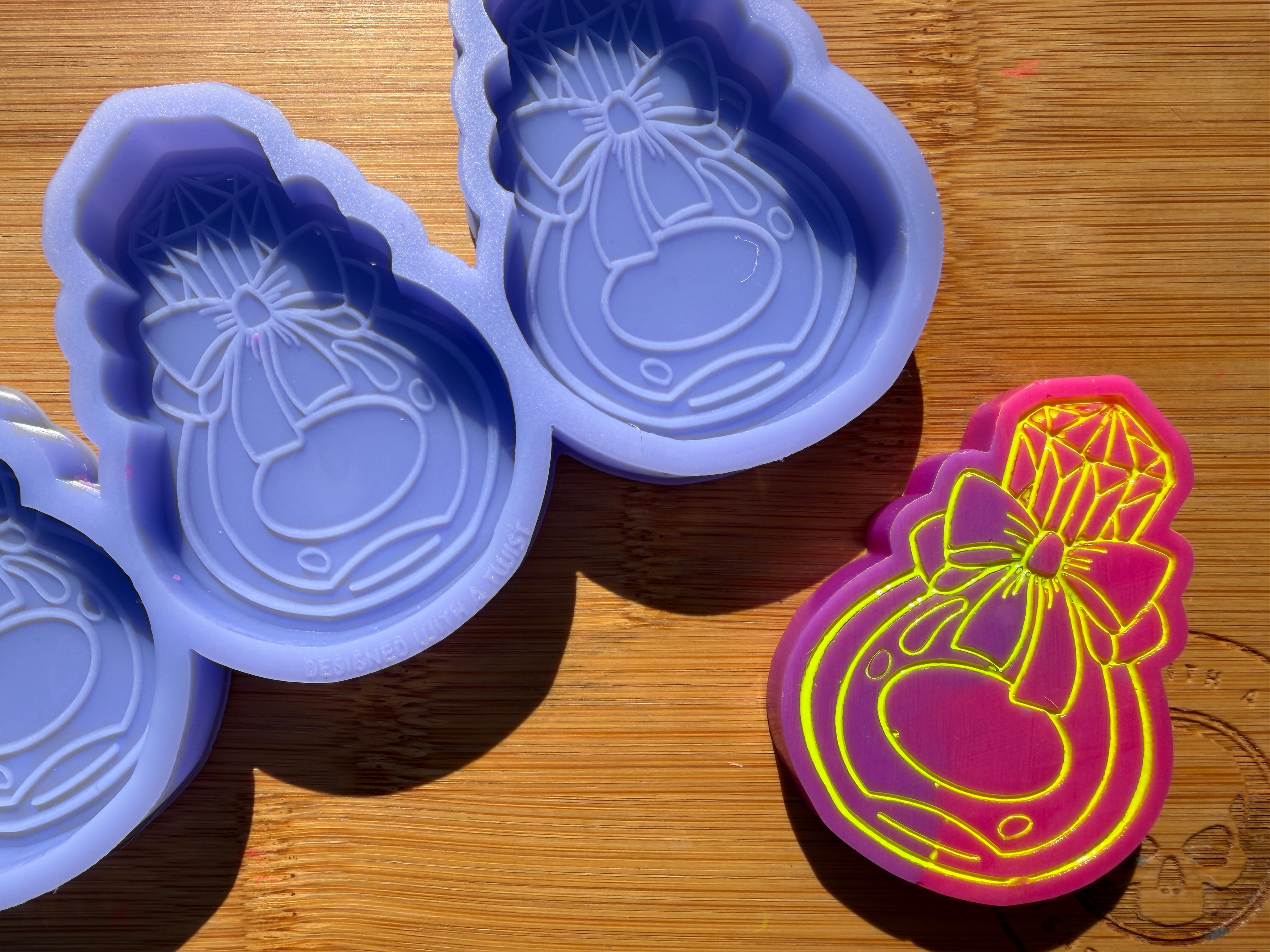 Perfume Bottle Silicone Mold - 3 Cavities