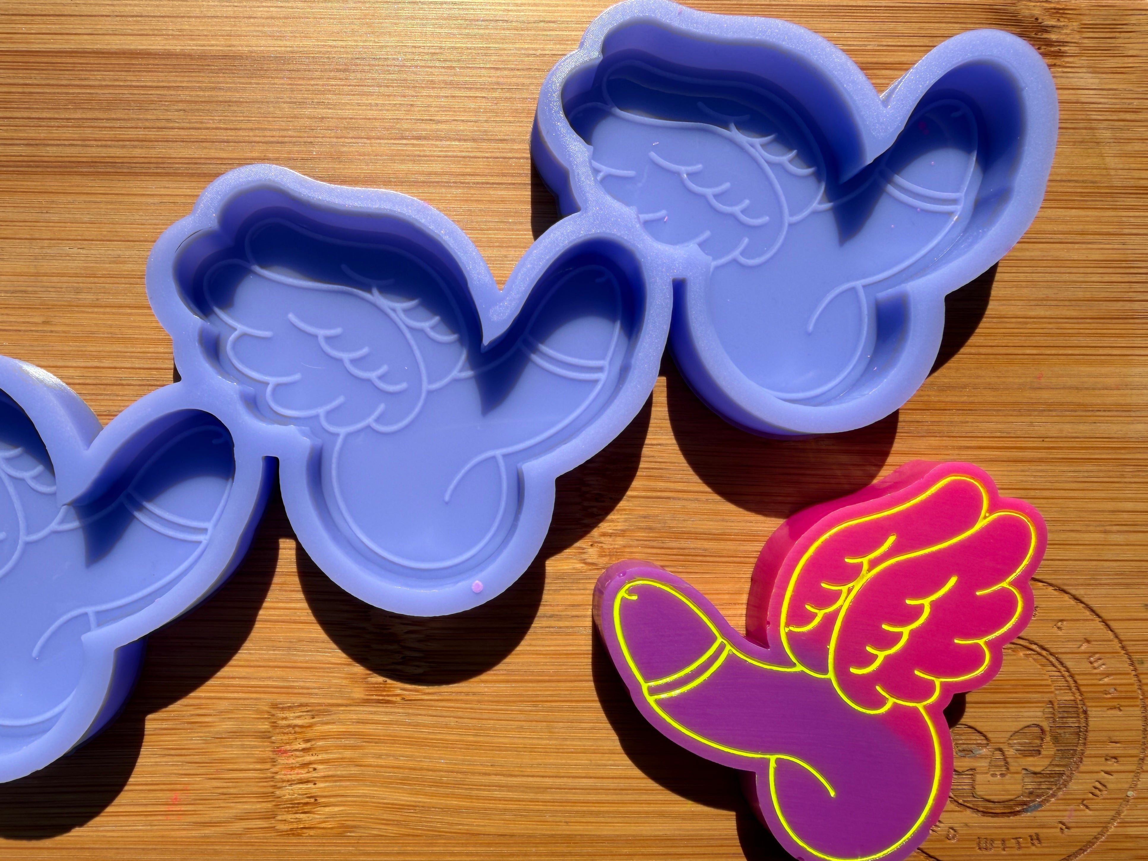 Flying Sausage Silicone Mold - 3 Cavities
