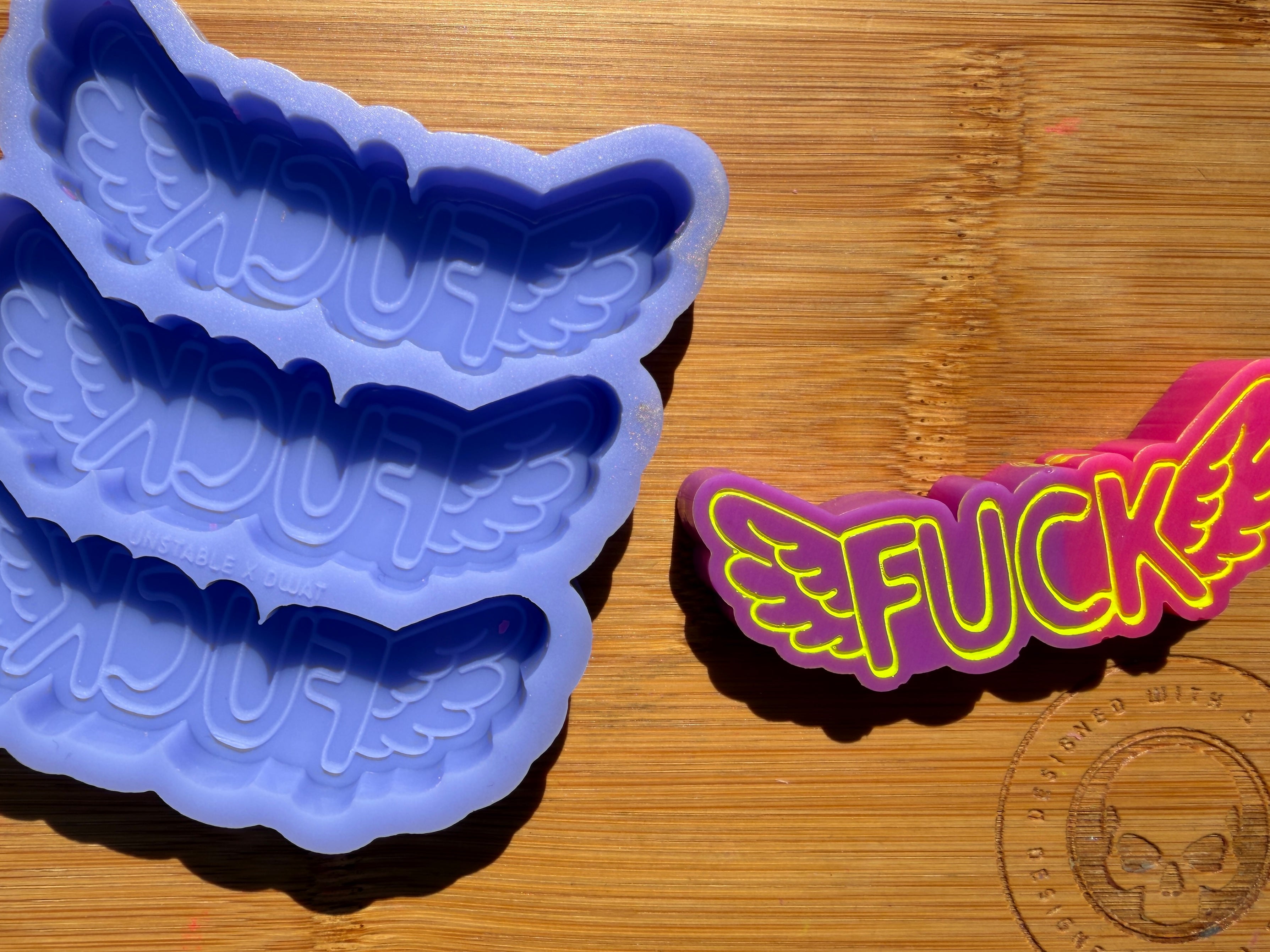 Flying F*ck Silicone Mold - 3 Cavities