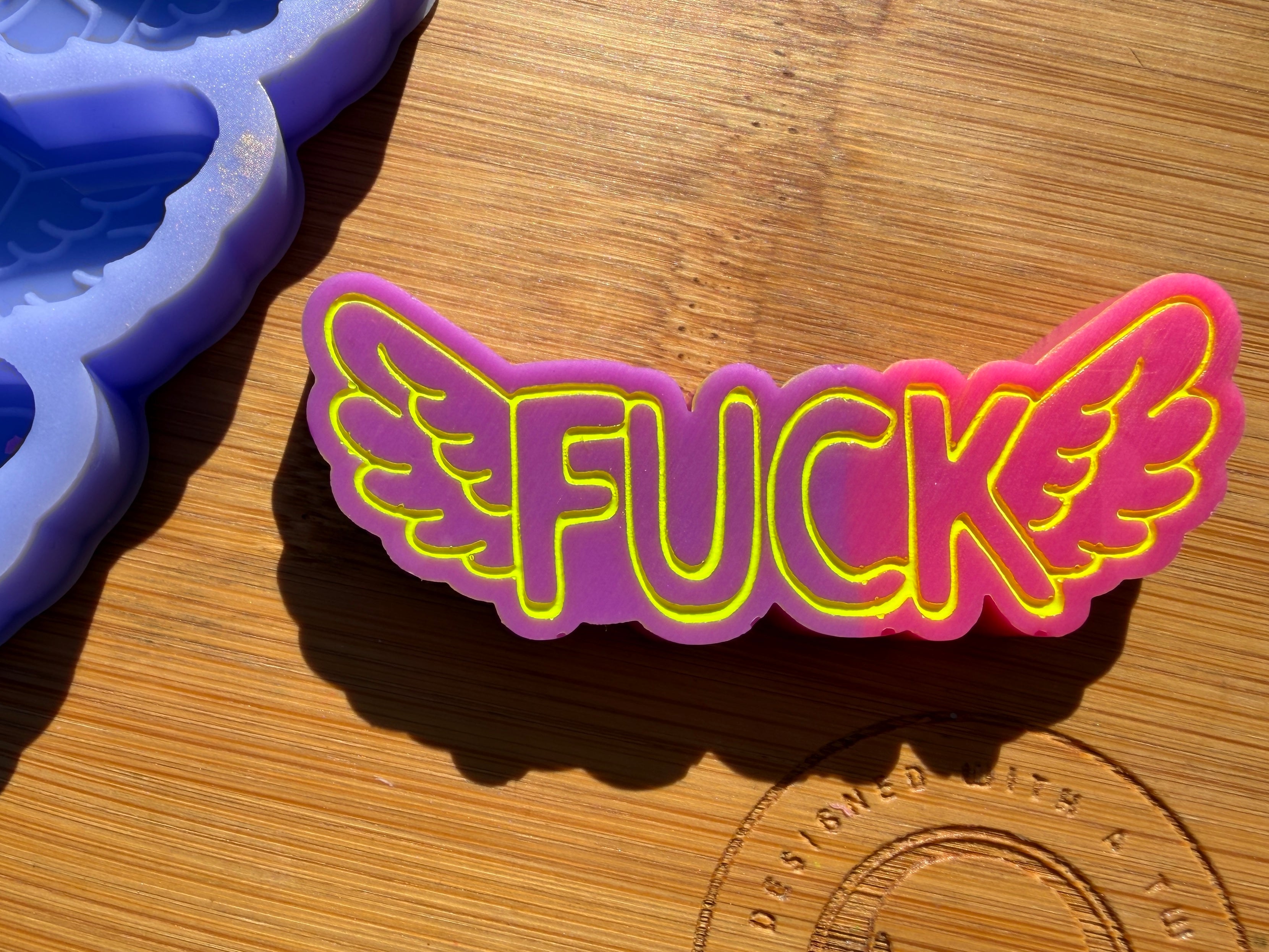Flying F*ck Silicone Mold - 3 Cavities