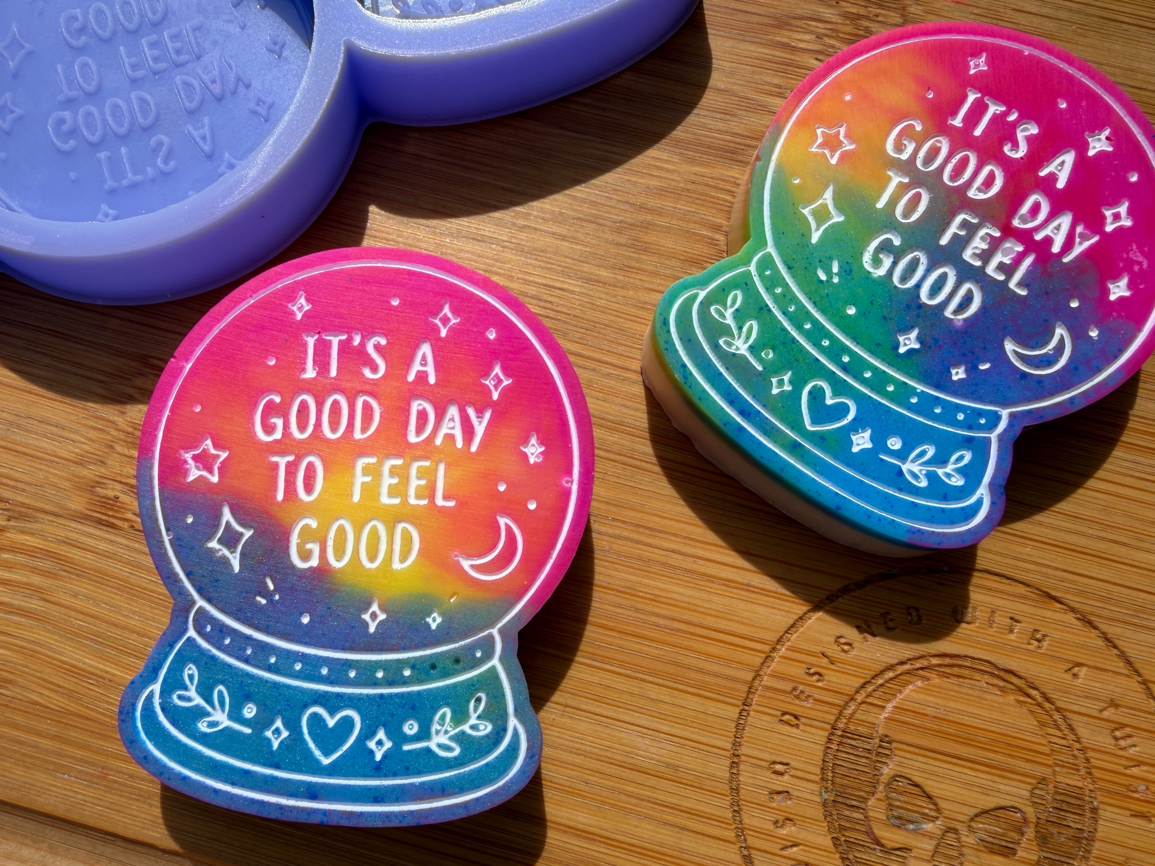 Good Day Crystal Ball Silicone Mold - 3 Cavities