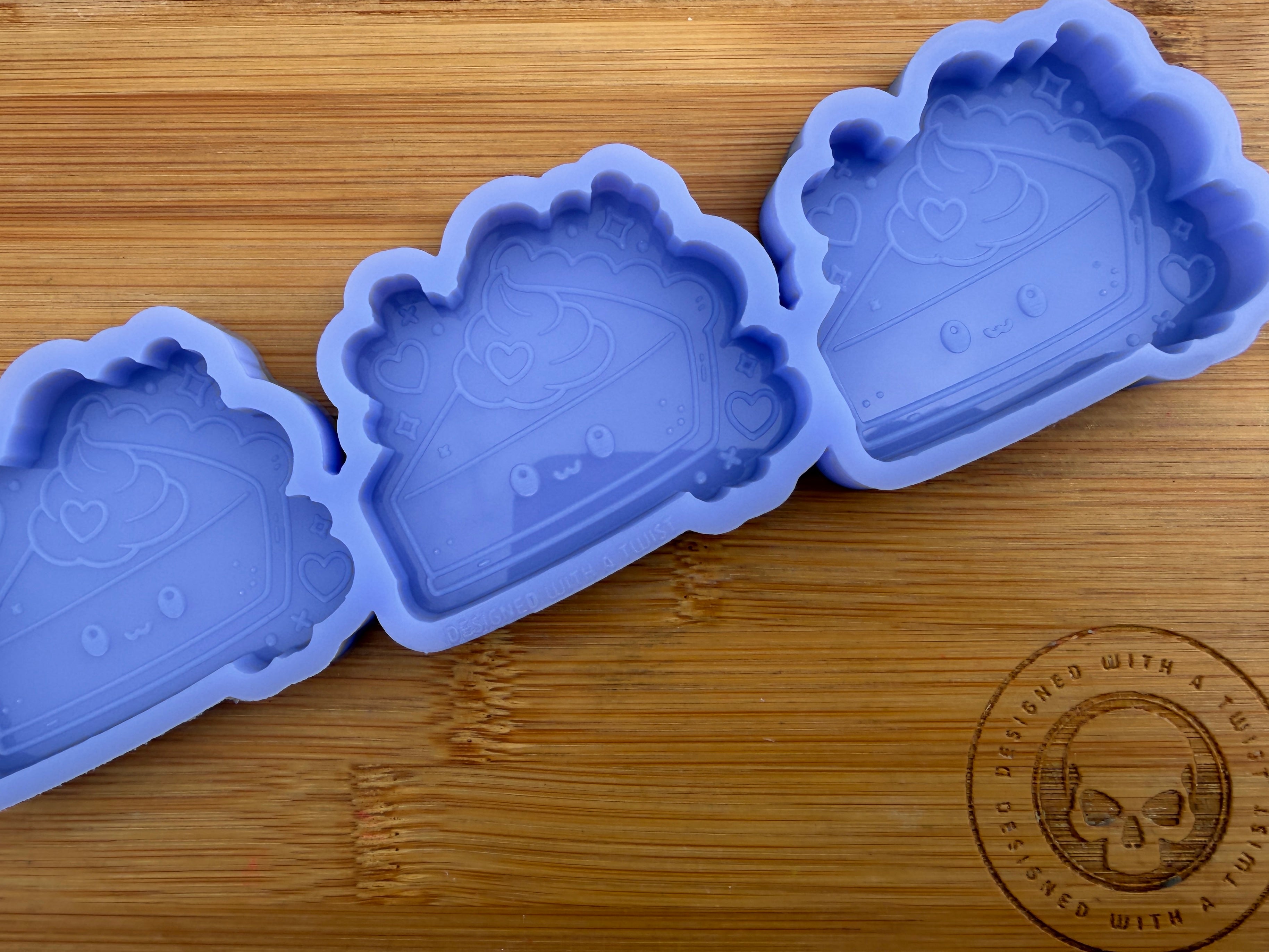 Pumpkin Pie Silicone Mold - 3 Cavities