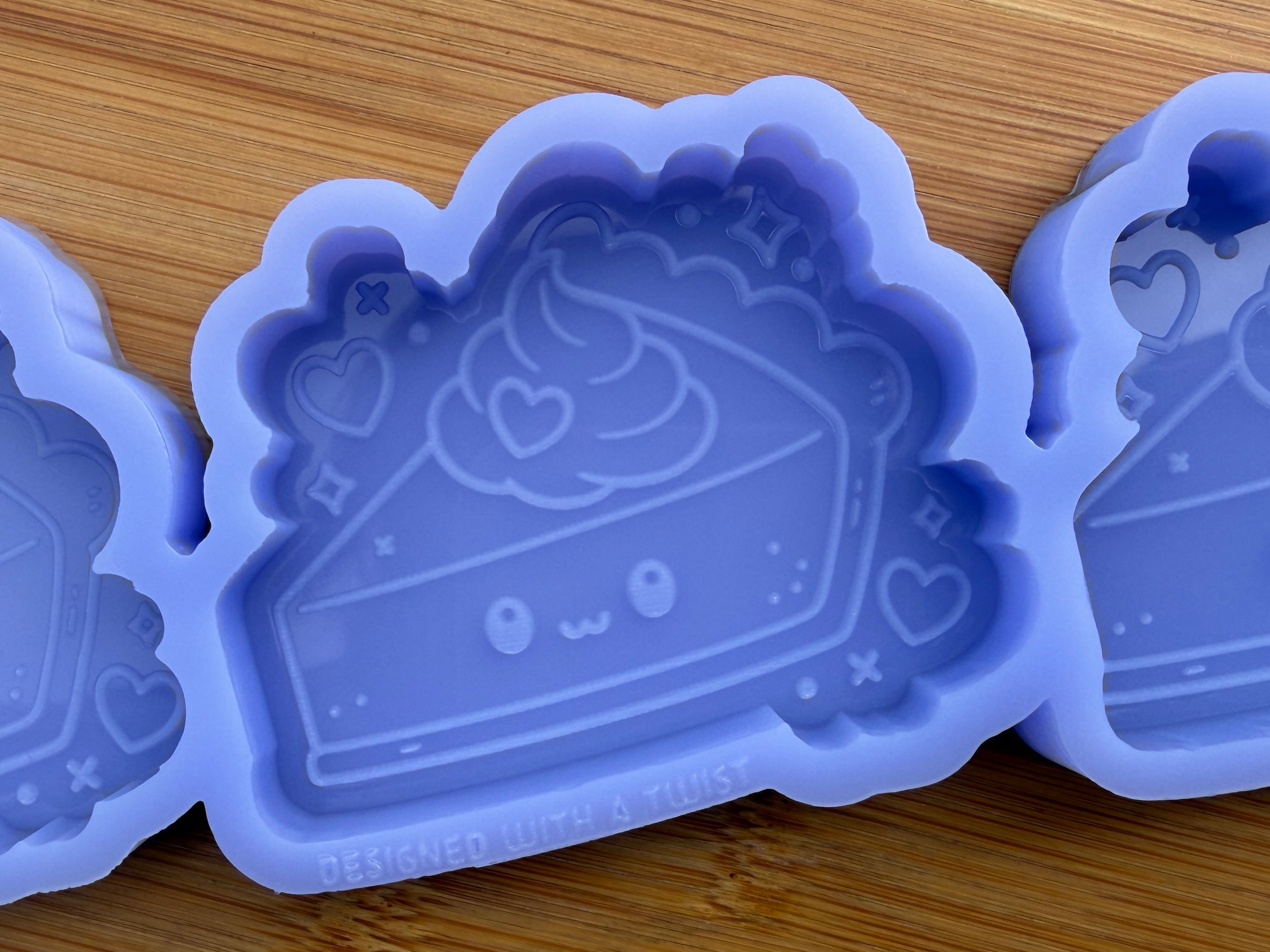 Pumpkin Pie Silicone Mold - 3 Cavities