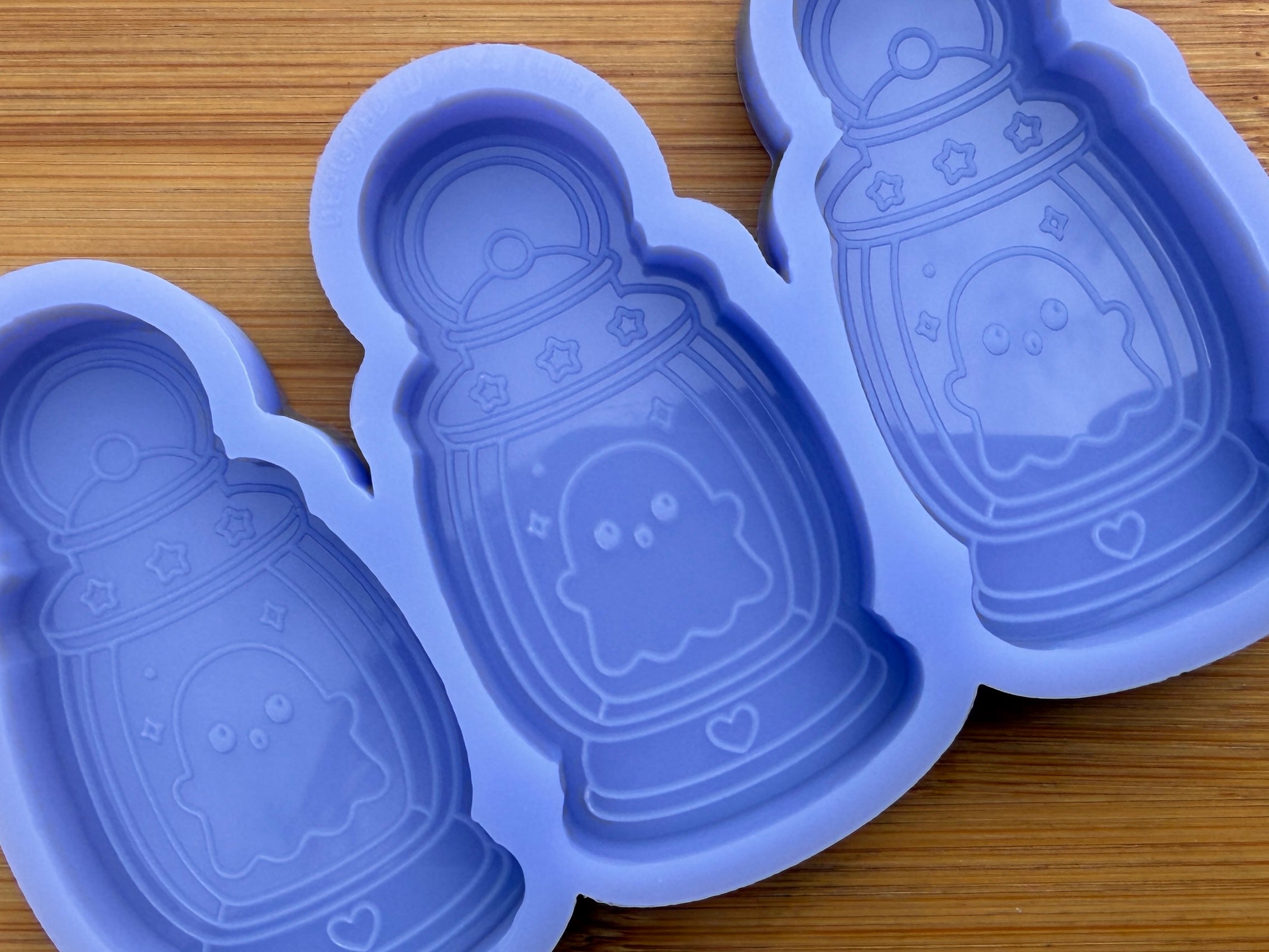 Ghost Lantern Silicone Mold - 3 Cavities