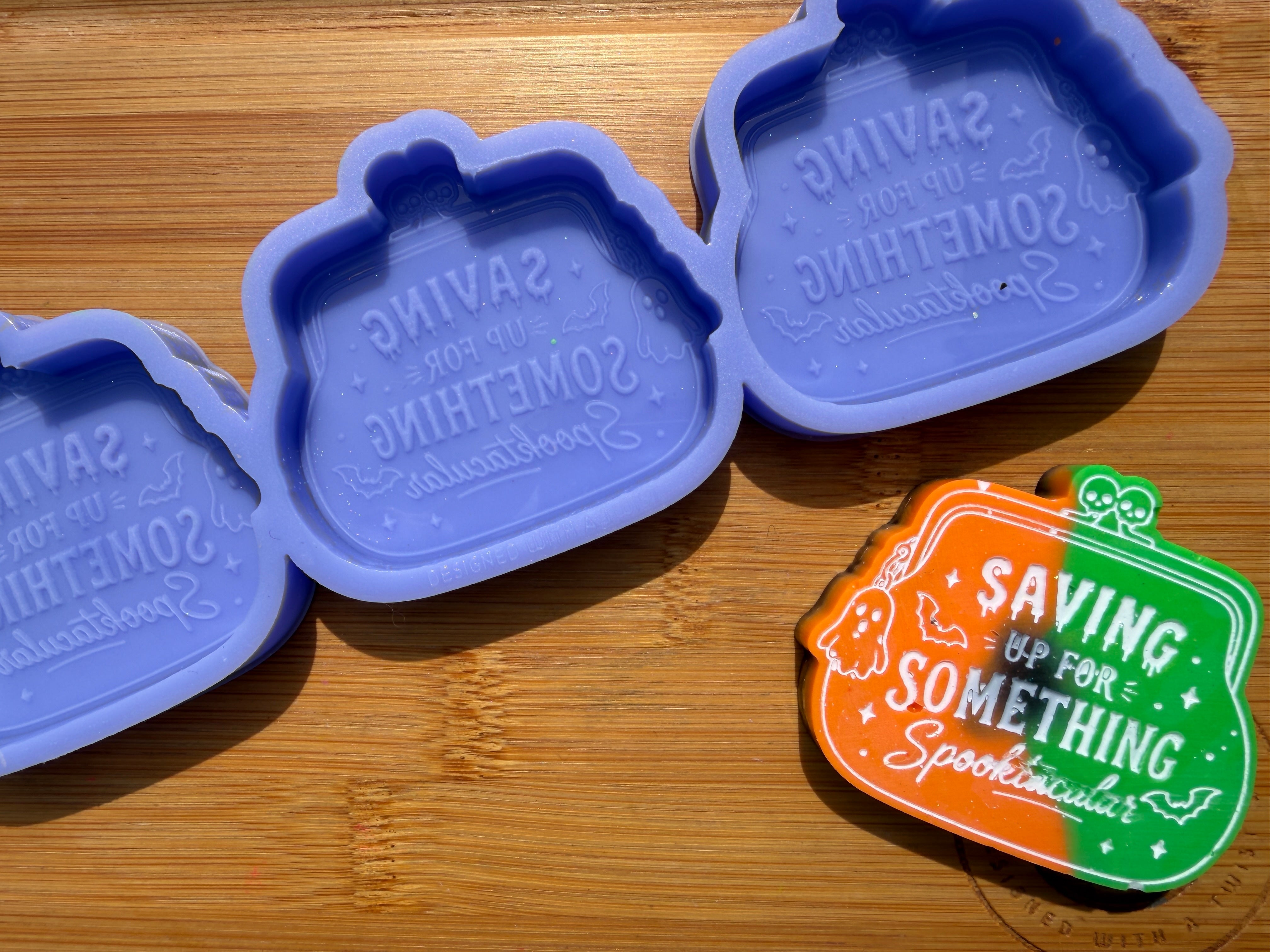 Saving for Something Spooktacular Silicone Mold - 3 Cavities