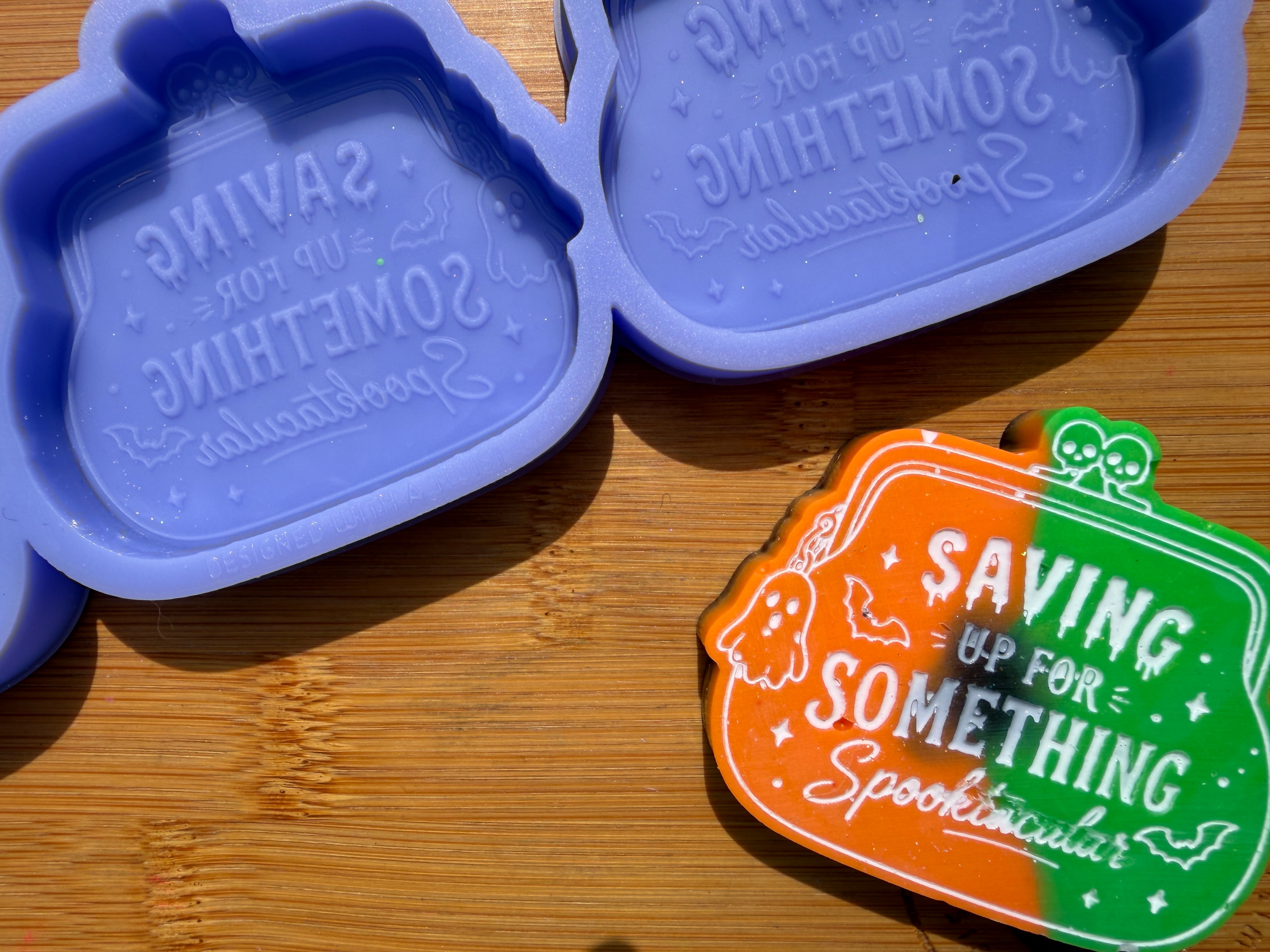 Saving for Something Spooktacular Silicone Mold - 3 Cavities