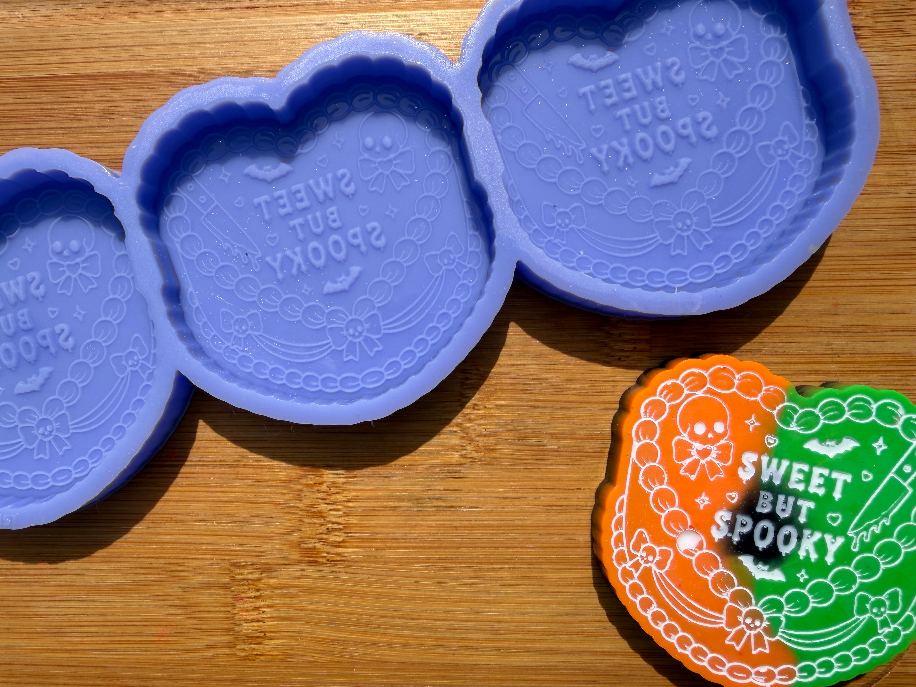 Sweet But Spooky Silicone Mold - 3 Cavities