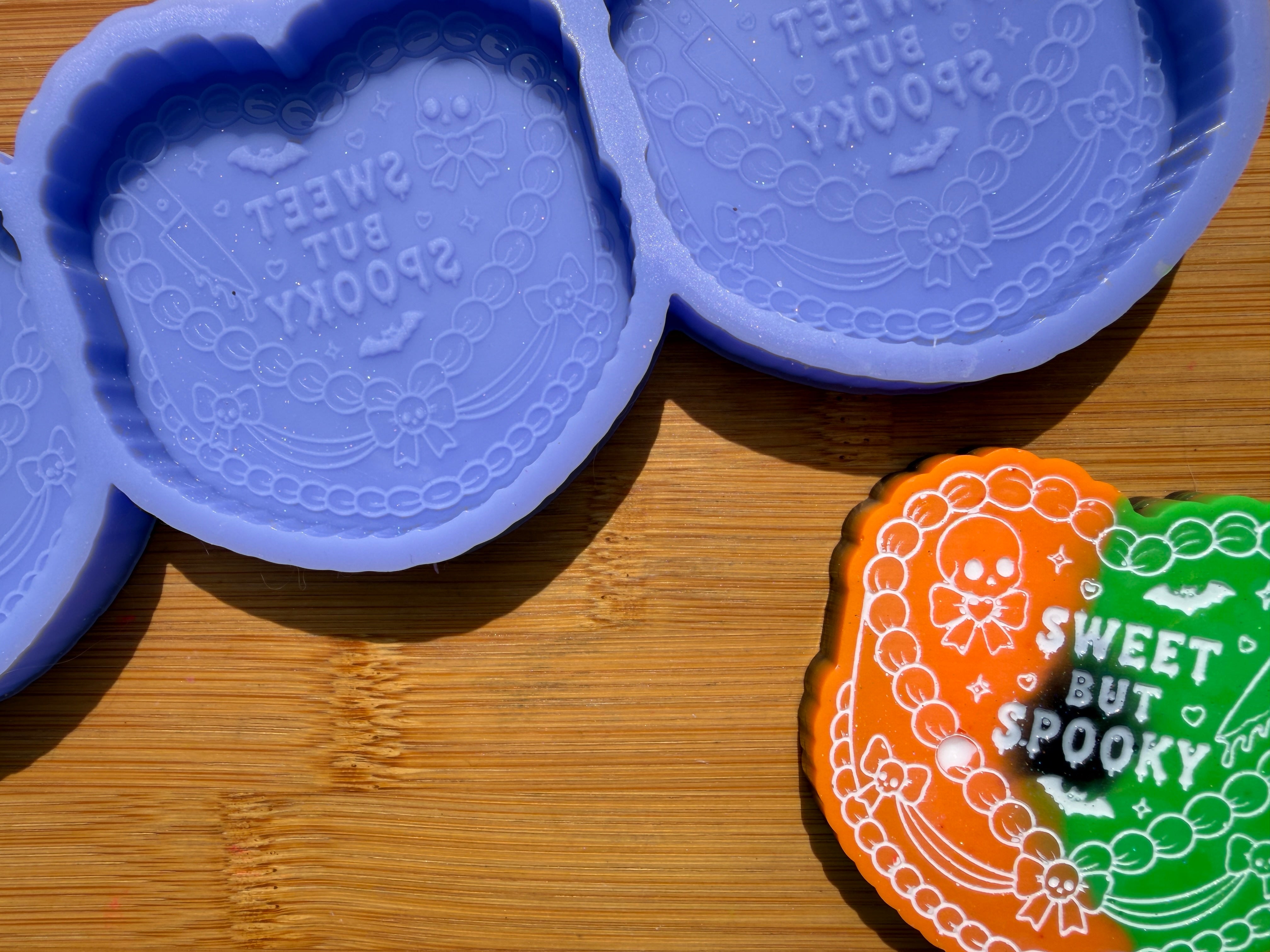 Sweet But Spooky Silicone Mold - 3 Cavities