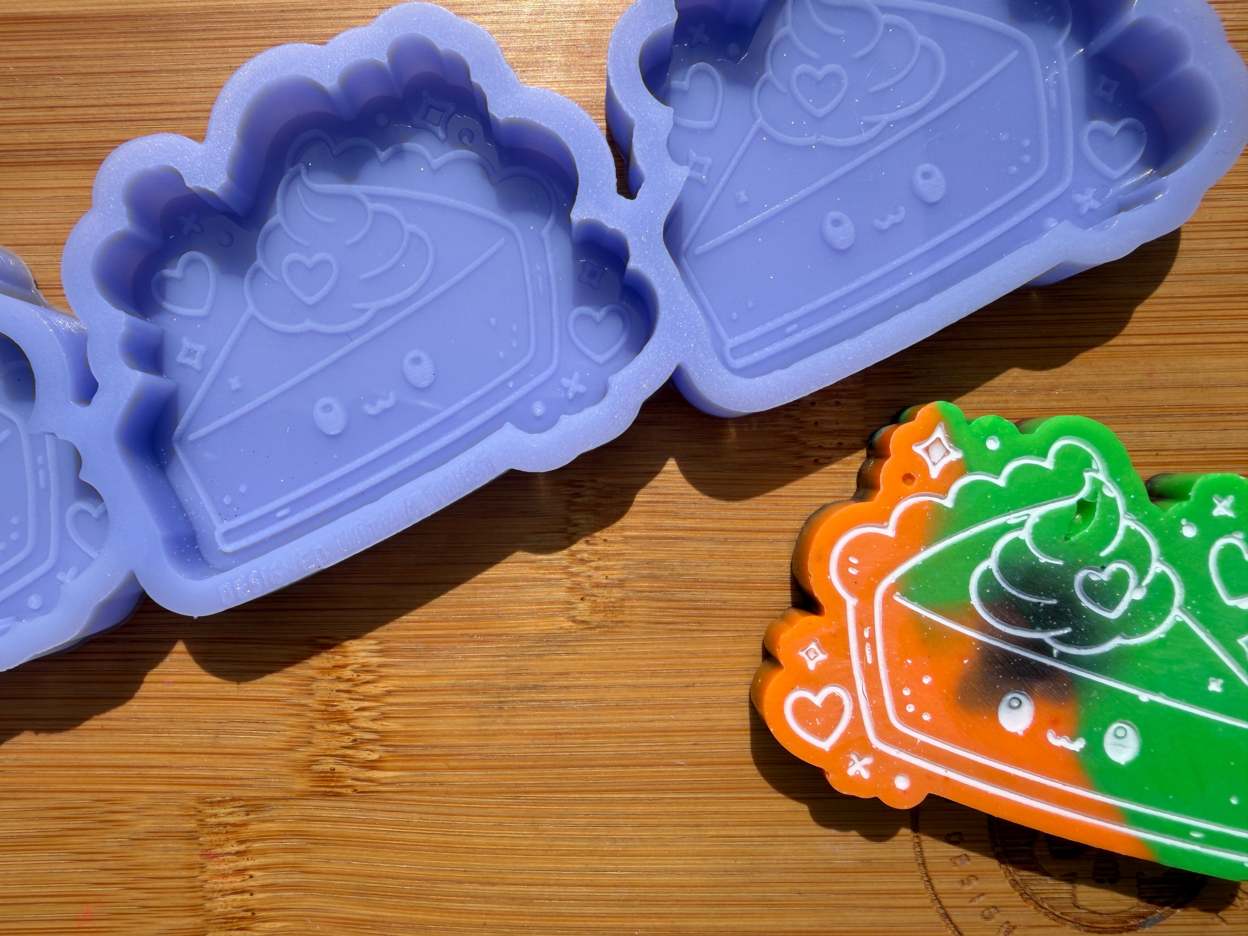 Pumpkin Pie Silicone Mold - 3 Cavities