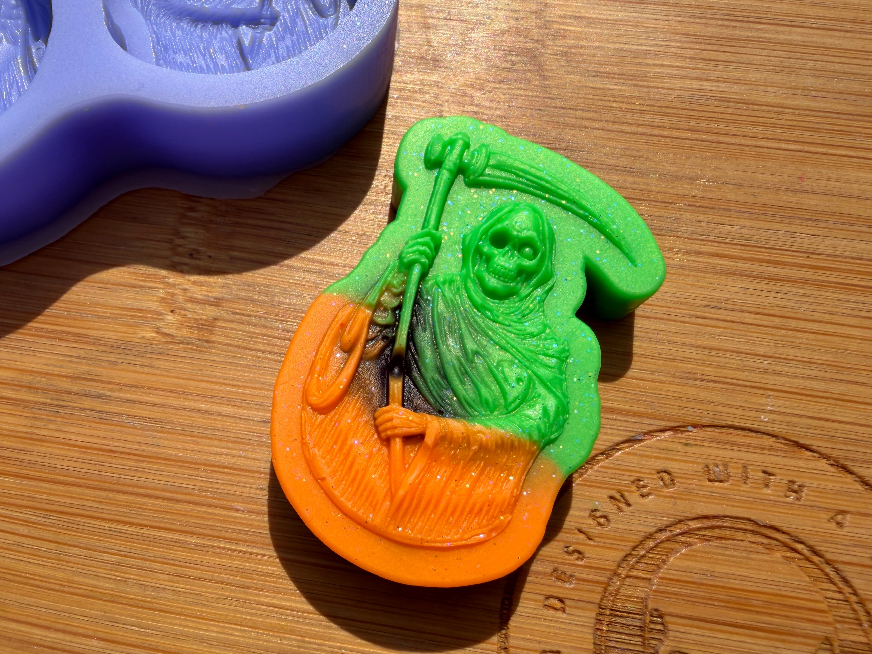 Mini 3d Reaper Silicone Mold - 3 Cavities