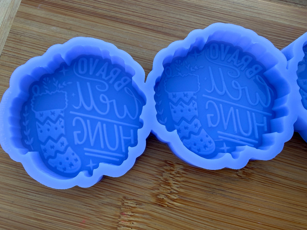 Bravo Well Hung Silicone Mold - 3 Cavities