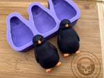 Penguin Wax Melt Silicone Mold - Designed with a Twist - Top quality silicone molds made in the UK.