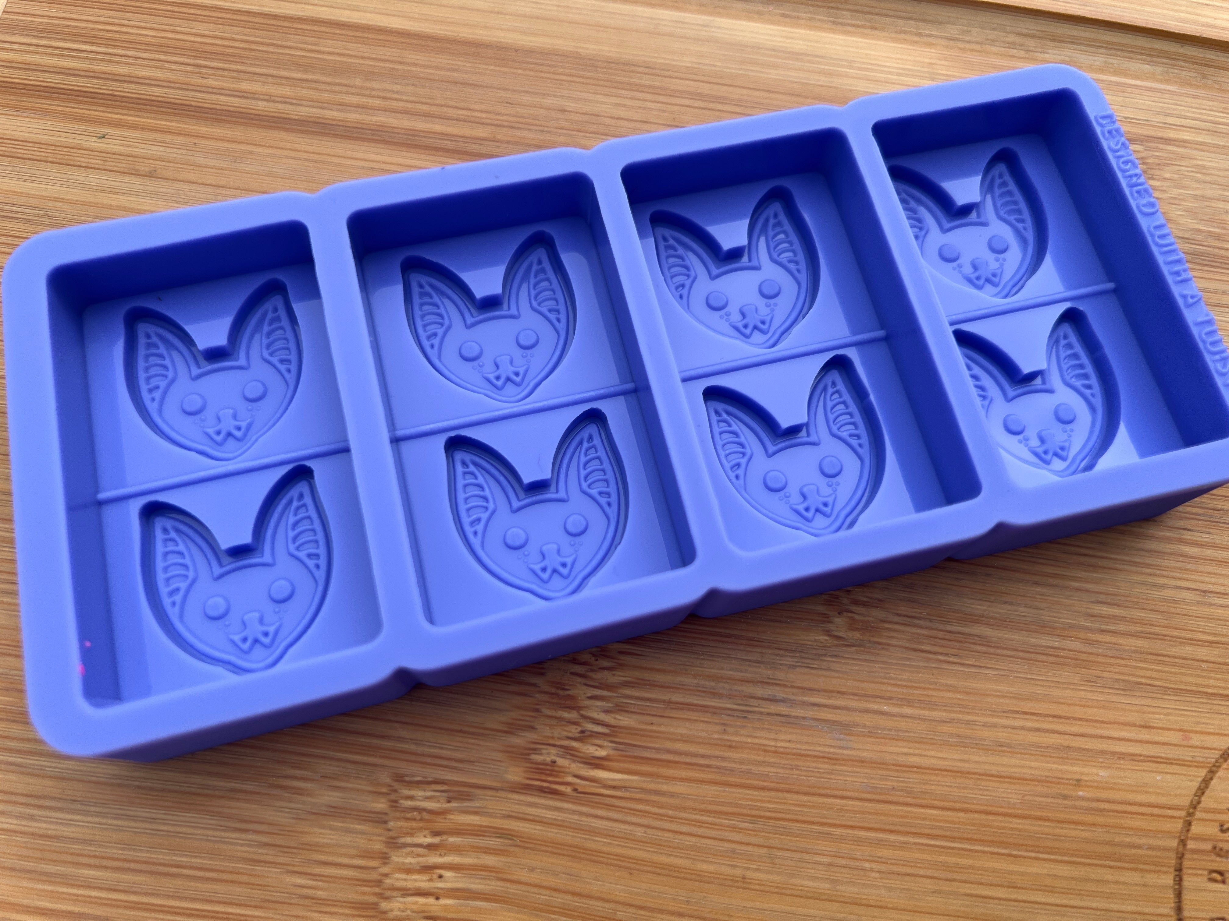 Cute Vampire Bat Face Silicone Mold - HoBa Edition