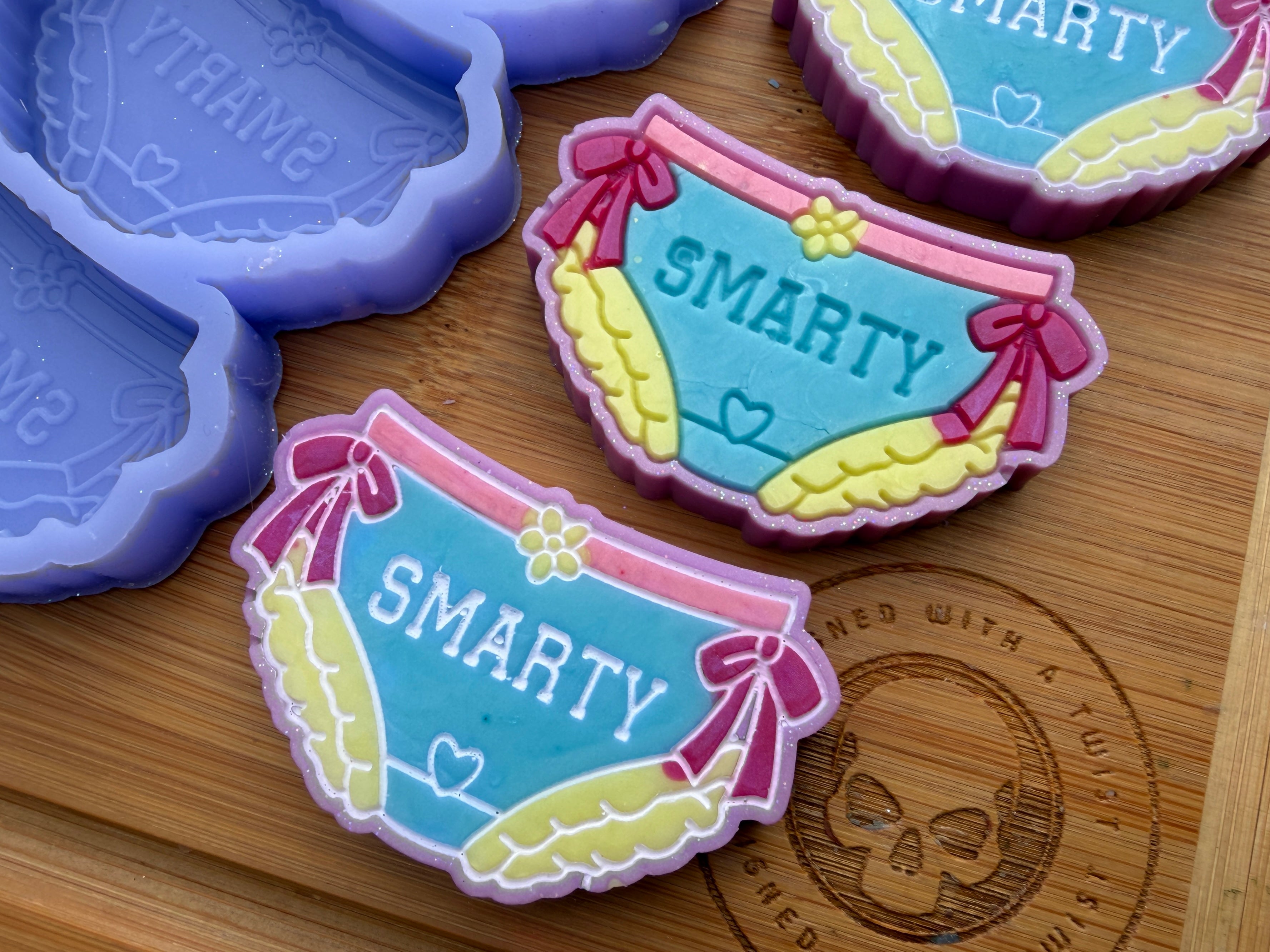 Smarty Pants Silicone Mold - 3 Cavities