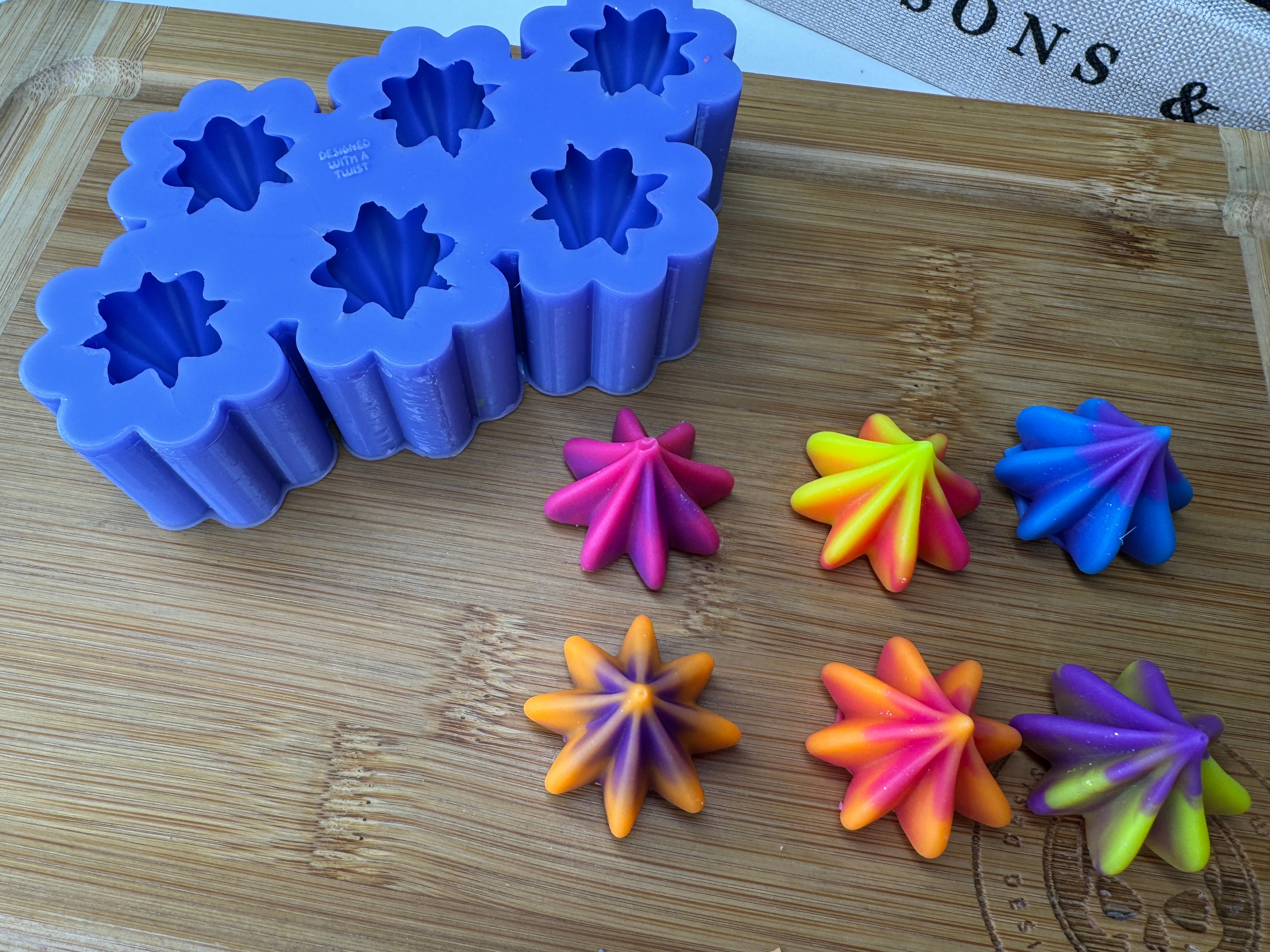 Little Drops Silicone Mold - 6 Cell