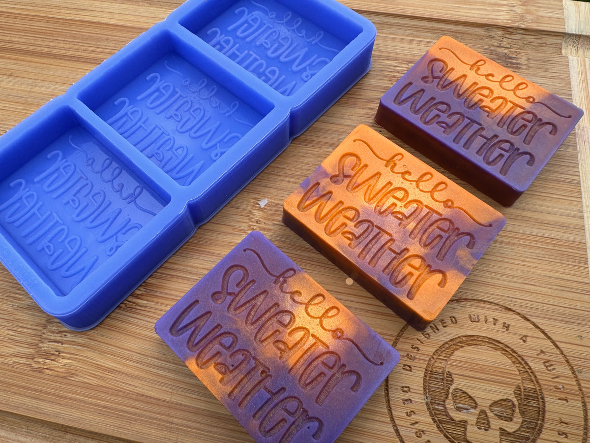 Sweater Weather Silicone Mold | Designed with a Twist