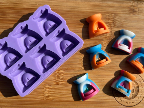 Mini Wax Burner Silicone Mold - Designed with a Twist - Top quality silicone molds made in the UK.