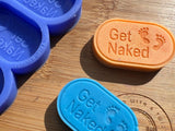 Get Naked Bath Mat Silicone Mold - Designed with a Twist - Top quality silicone molds made in the UK.