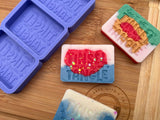 Don't Get Your Tinsel in a Tangle Wax Melt Silicone Mold - Designed with a Twist - Top quality silicone molds made in the UK.