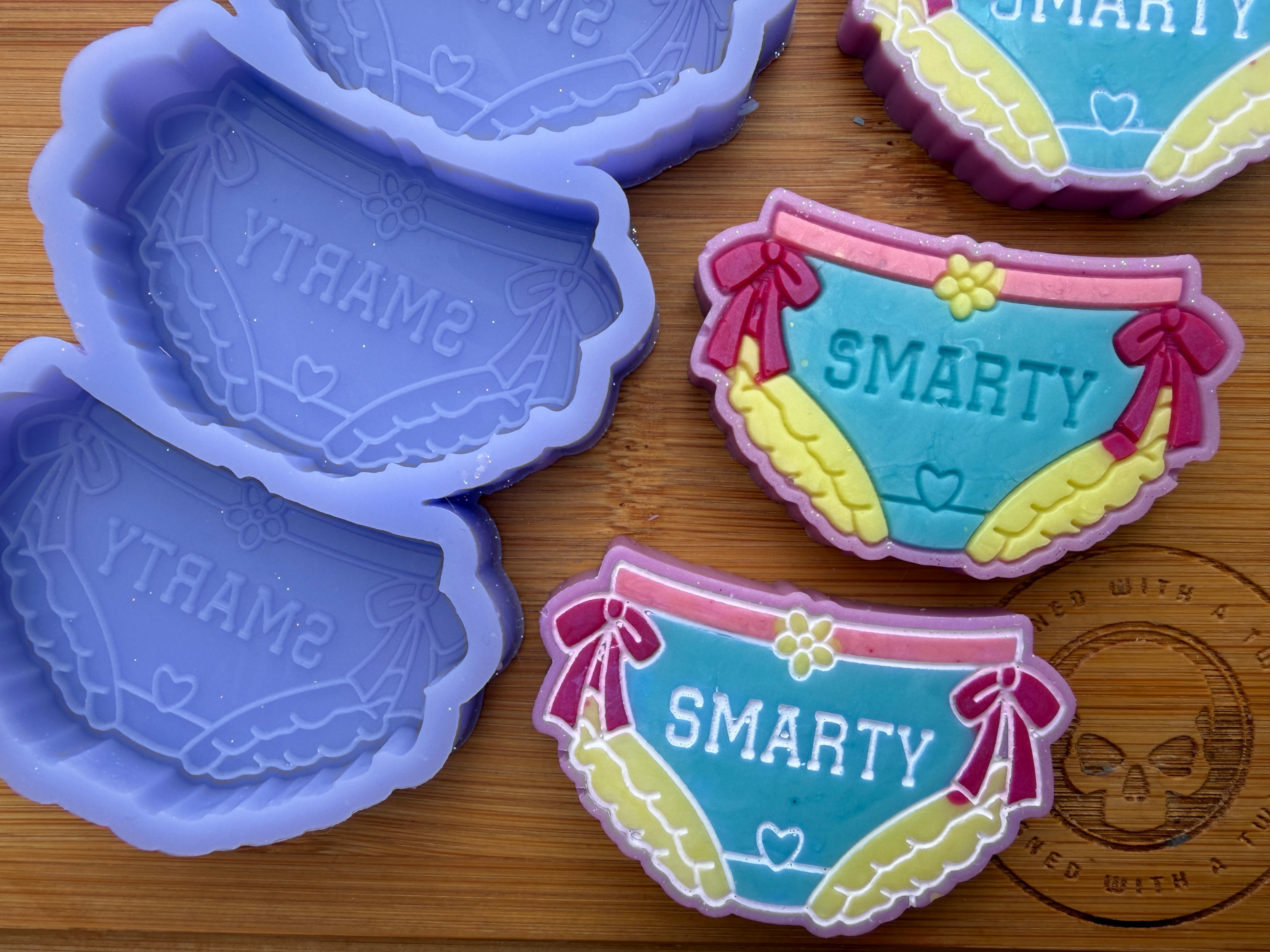 Smarty Pants Silicone Mold - 3 Cavities