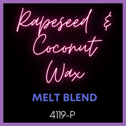 Rapeseed & Coconut Wax - Melt Blend - Designed with a Twist - Top quality silicone molds made in the UK.