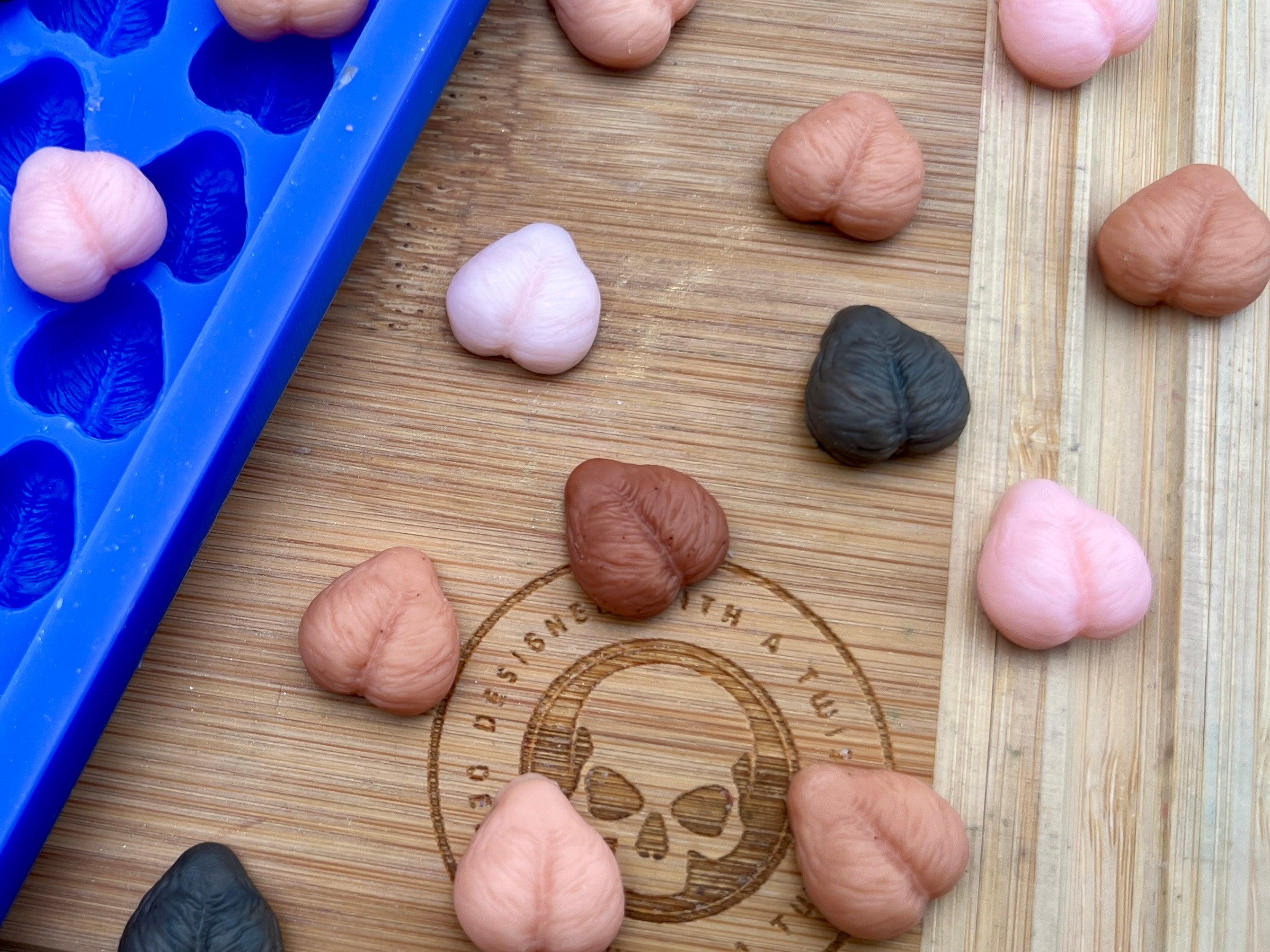 Dangly Plums Scrape N Scoop Silicone Mould - Designed with a Twist - Top quality silicone molds made in the UK.