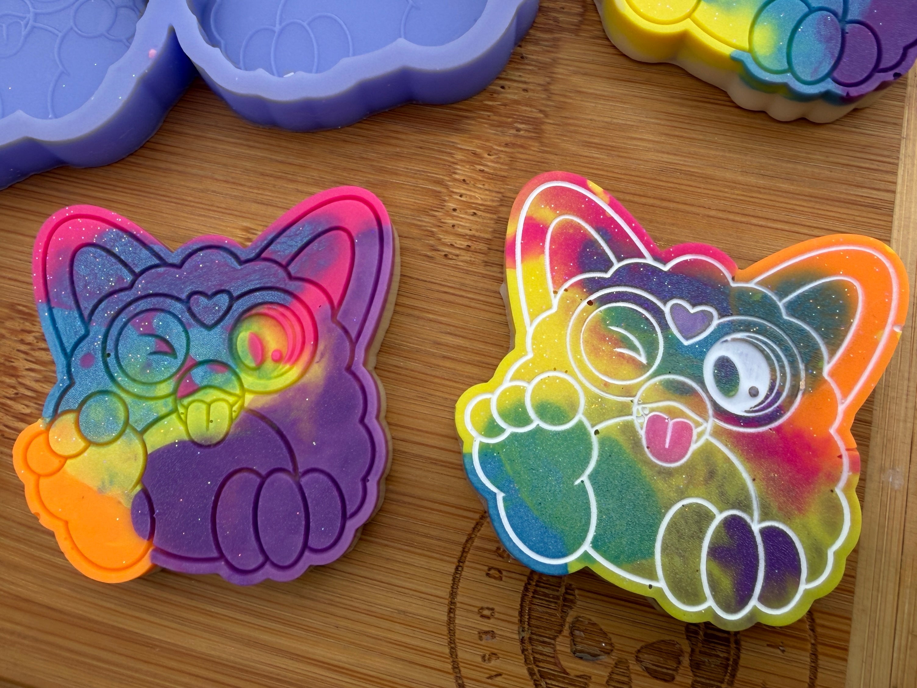 Fur-Baby Silicone Mold Trio