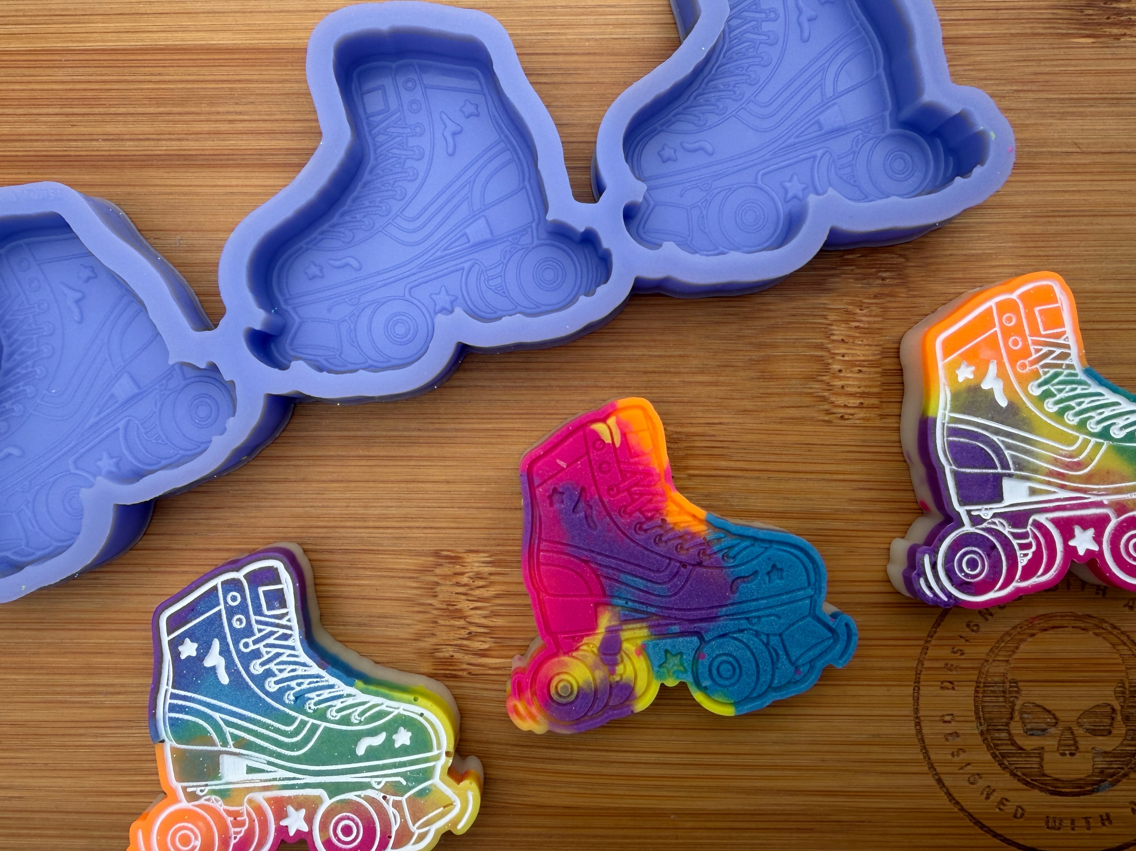 Roller Skate Silicone Mold Trio