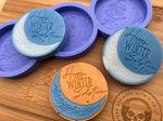 Winter Solstice Wax Melt Silicone Mold - Designed with a Twist - Top quality silicone molds made in the UK.