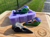 Raven Skull Wax Melt Silicone Mold - Designed with a Twist - Top quality silicone molds made in the UK.