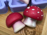 3D Mushroom Wax Melt Silicone Mold